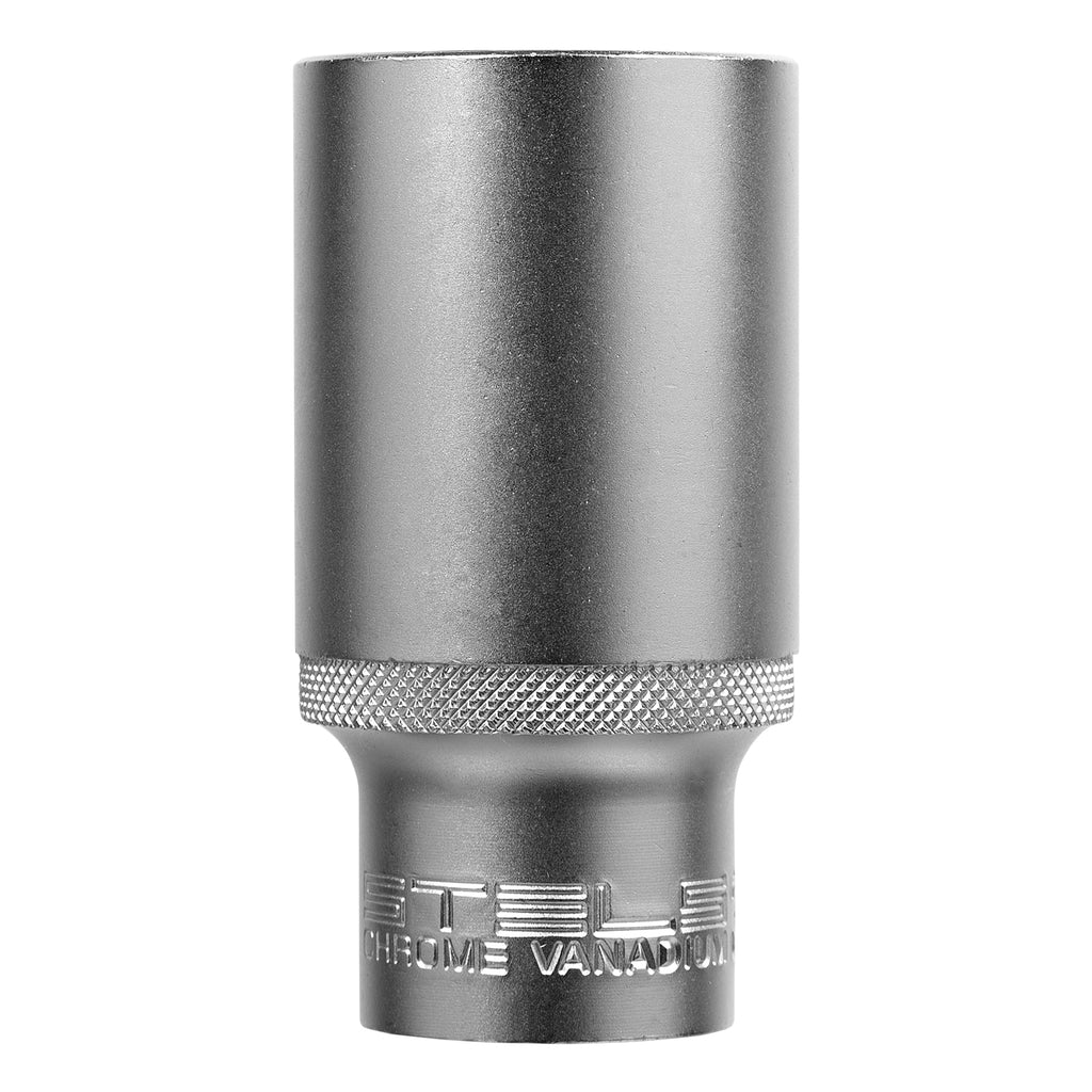 Вложка ударна, удължена, 32 мм, 6-стенна, CrV, 1/2"  STELS