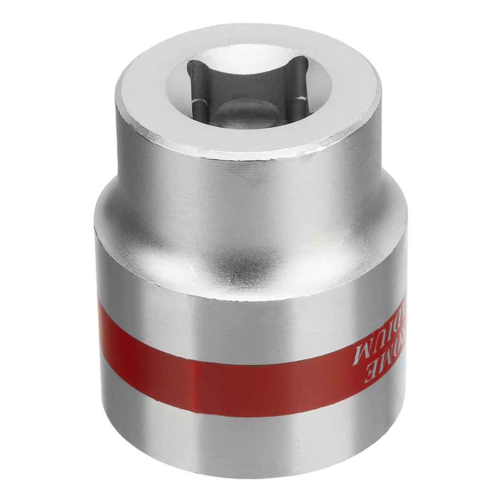 Вложка, 1/2", 27 мм, шестостенна, CrV, хромирана MTX
