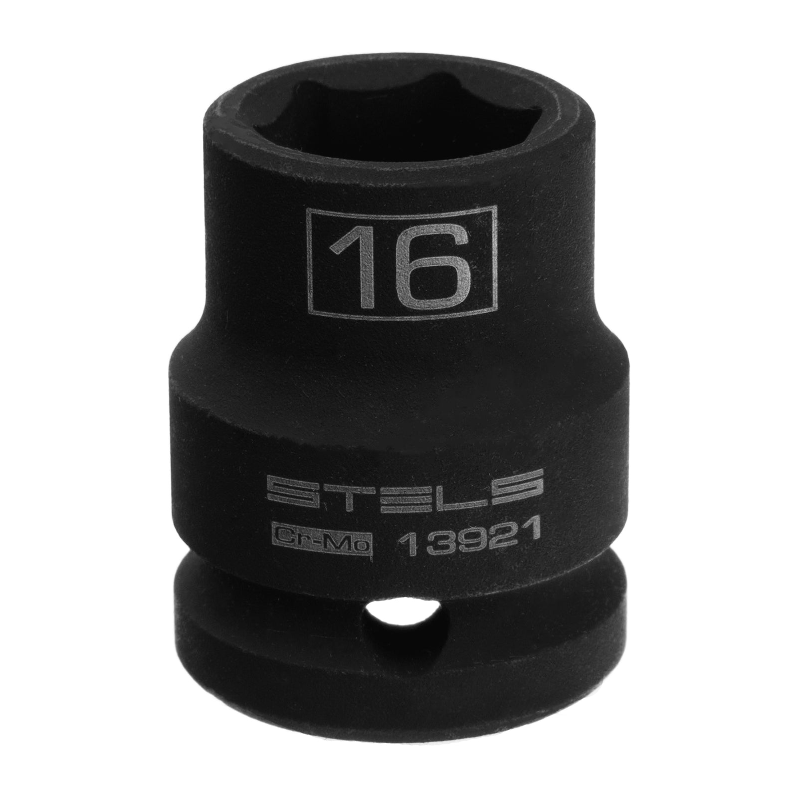 Вложка ударна, шестостенна 16 мм, 1/2", CrMo  STELS