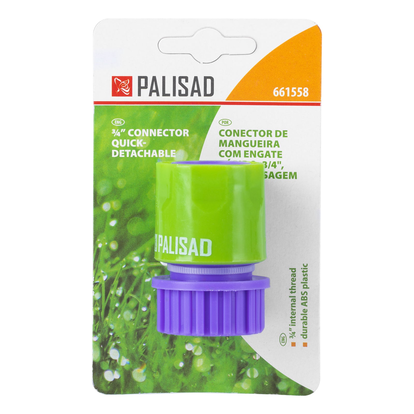 Съединител, вътрешна резба 3/4", пластмасов Palisad