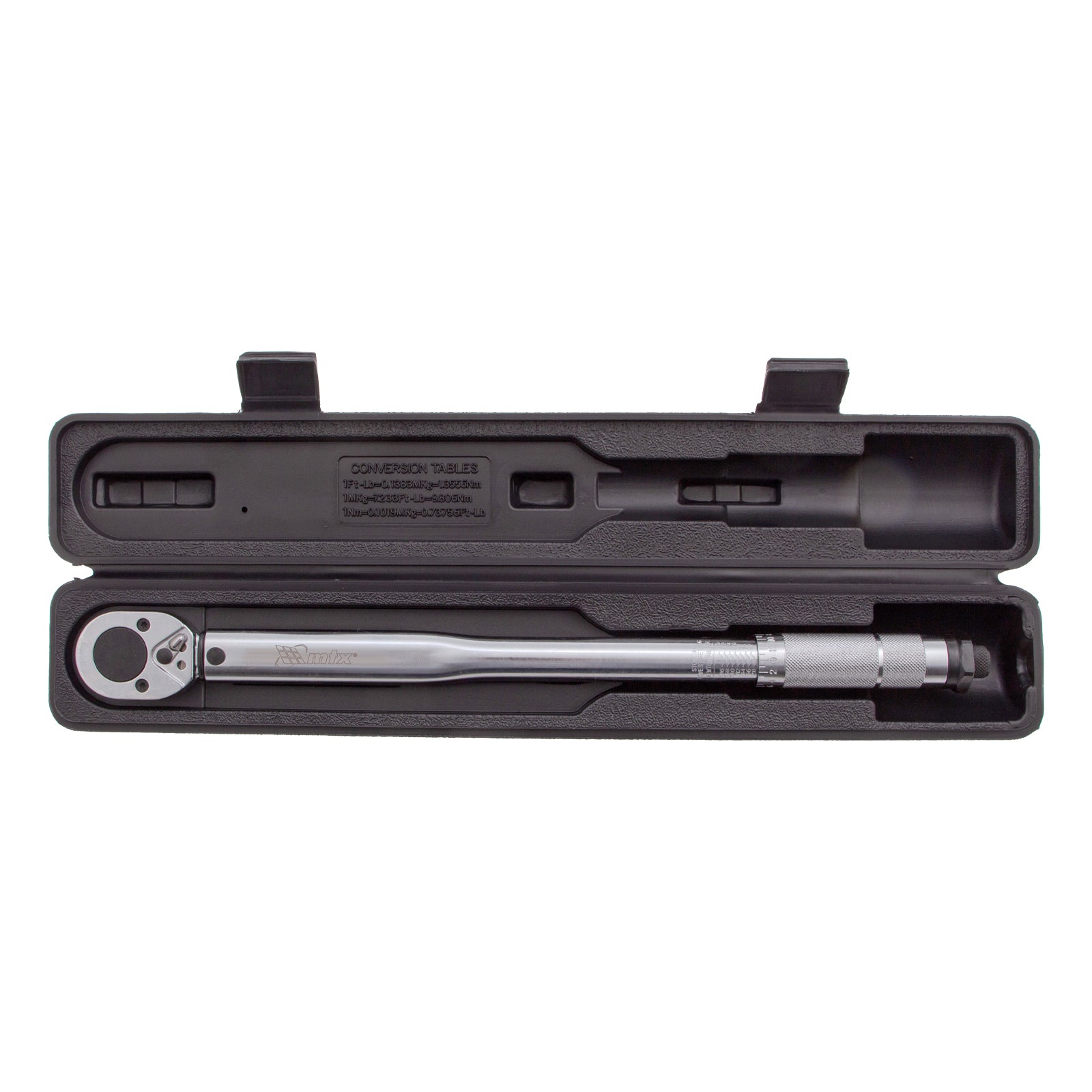 Ключ динамометричен, 42-210 Nm, 1/2", CrV, хромиран MTX