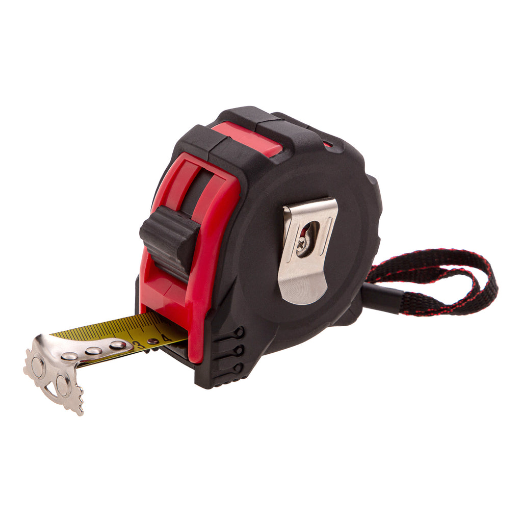 Ролетка Status magnet 3 фиксации, 5 м х 25 мм, обрезинен корпус, магнитна глава, СЕ // MTX