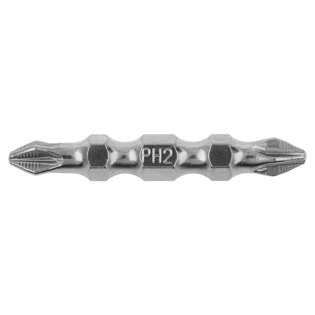 К-т битове двустранни, PH2-Pz2х45мм, стомана S2, 10бр. Gross