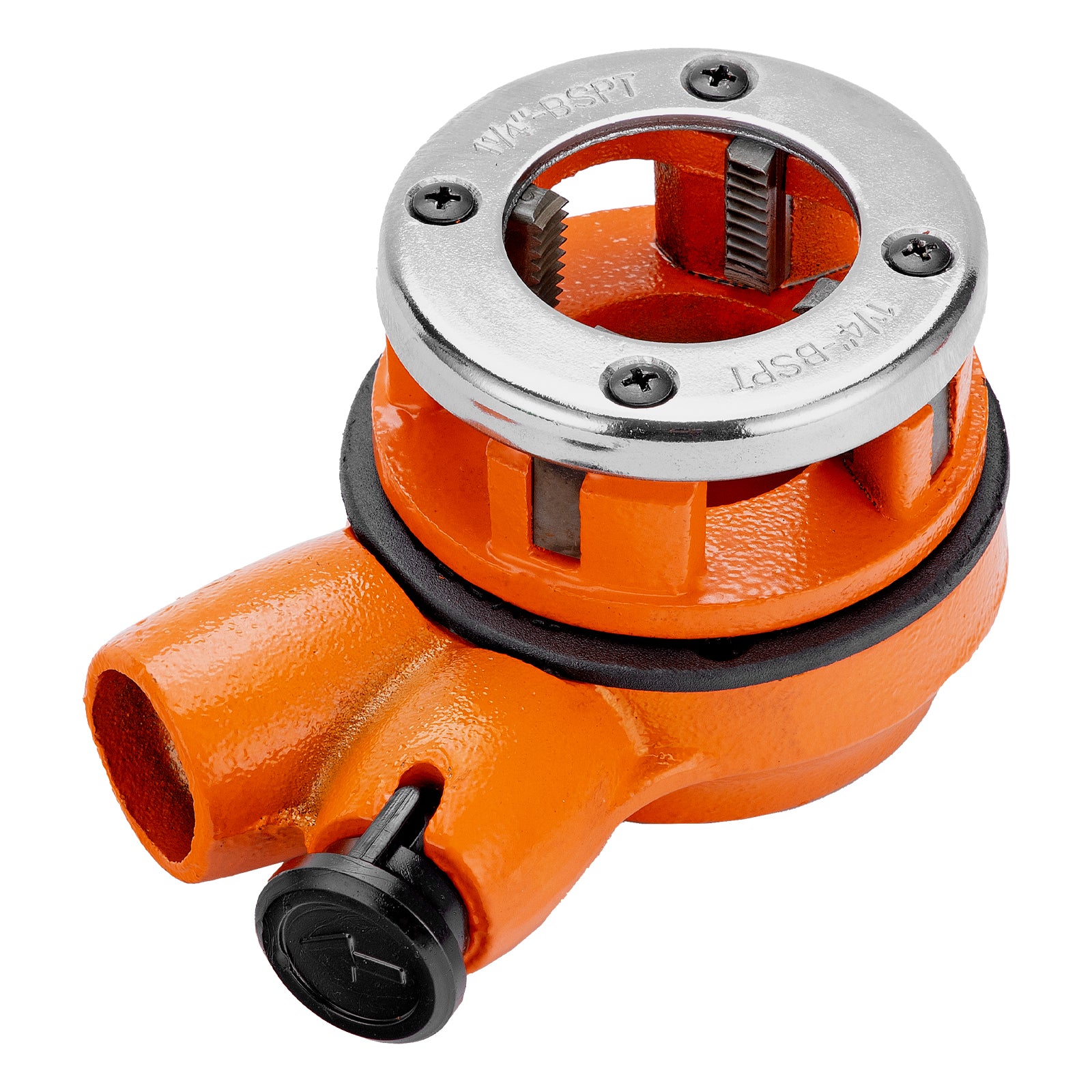К-т за нарязване на резби, глави 1/4"-3/8"-1/2"-3/4"-1"-1 1/4", тресчотка, 9 части SPARTA