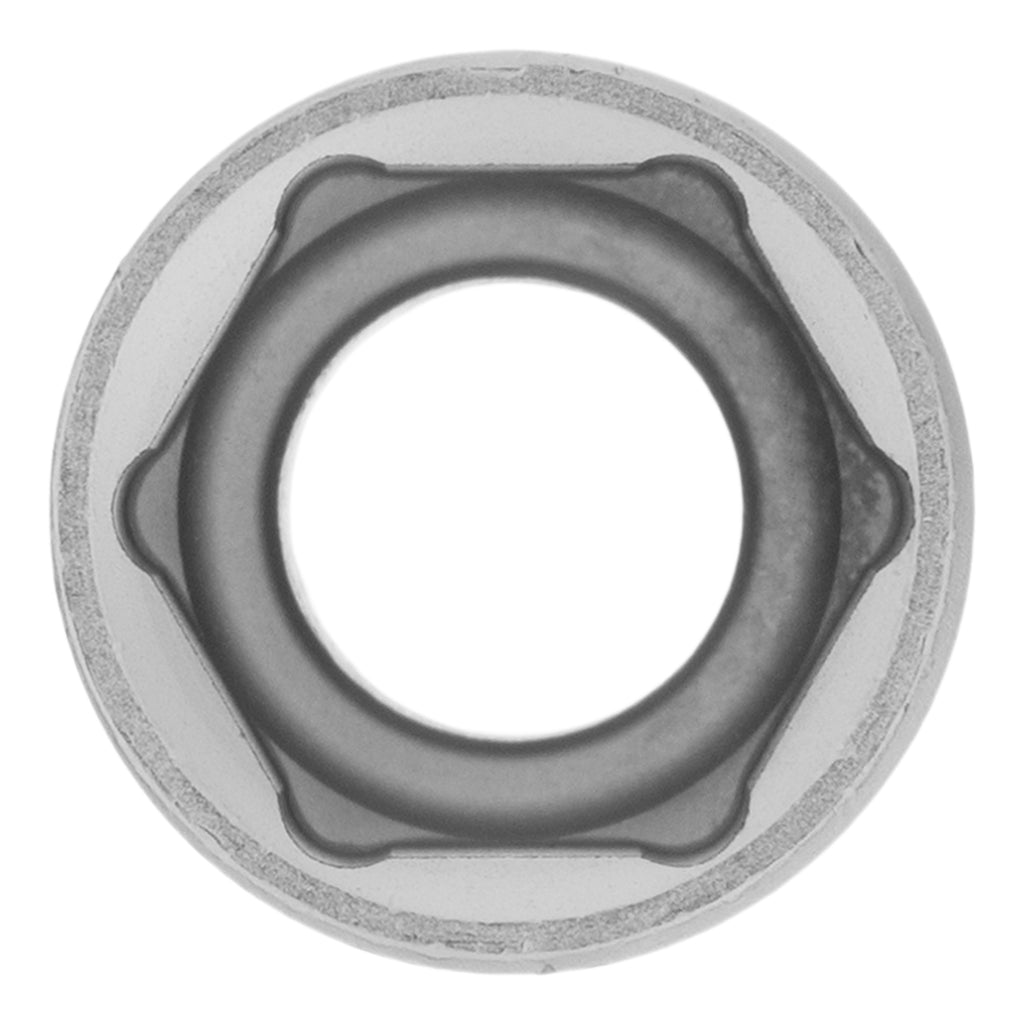 Вложка, 1/2", 16 мм, шестостенна, CrV, хромирана MTX