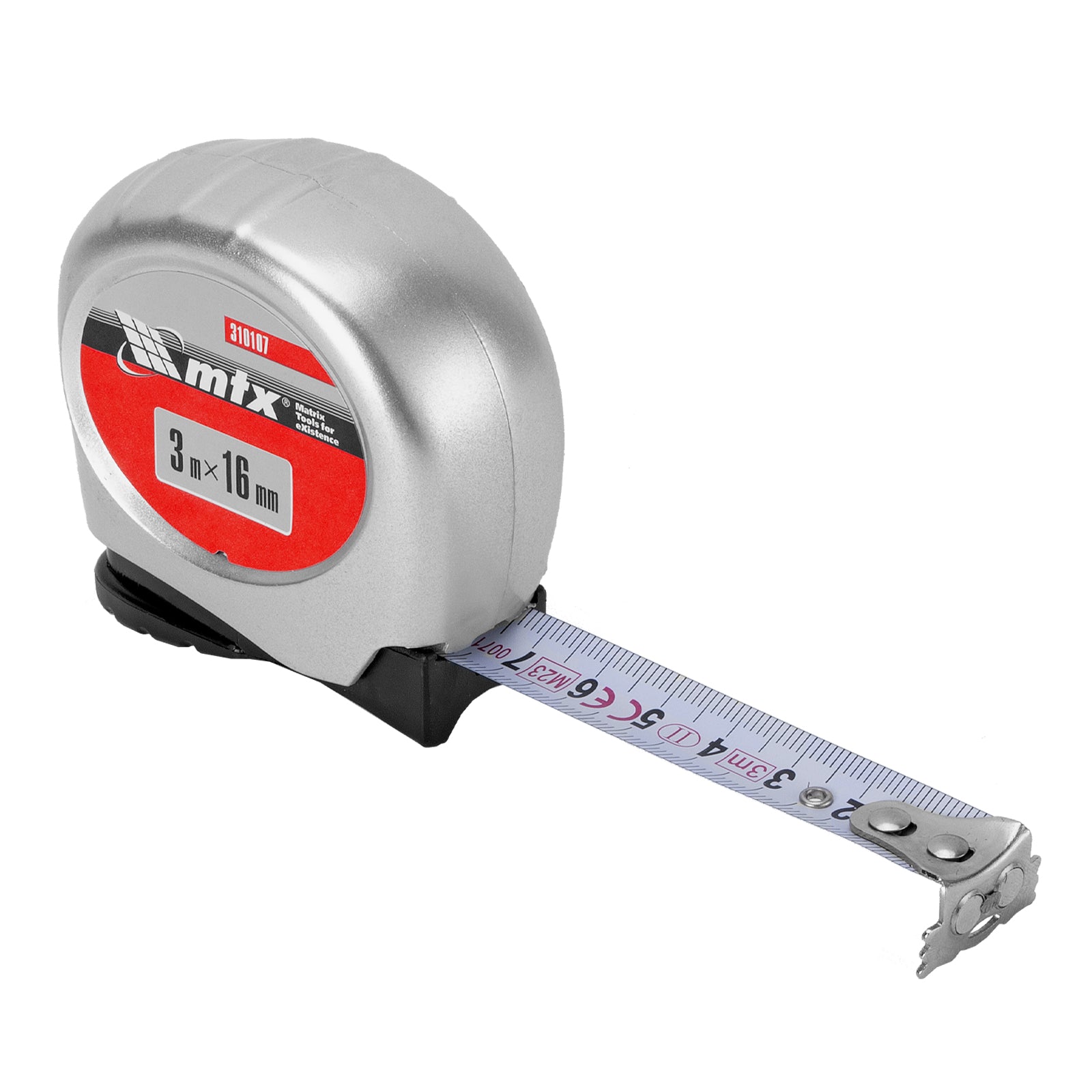 Ролетка Magnetic, 3 м х 16 мм, магнитно зацепване, СЕ MTX