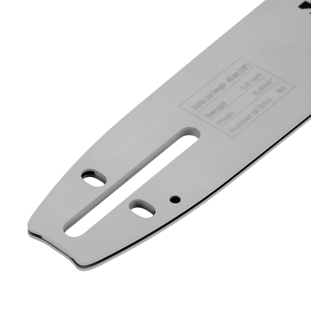 Шина за верижен трион DGS-4516P, шина 40 см (16"), стъпка 0,325", дебел. 1,5 мм, 64 зъба// Denzel