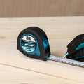 Ролетка Ergonomisch,  8 м х 25 мм, магнитен гумиран накрайник GROSS
