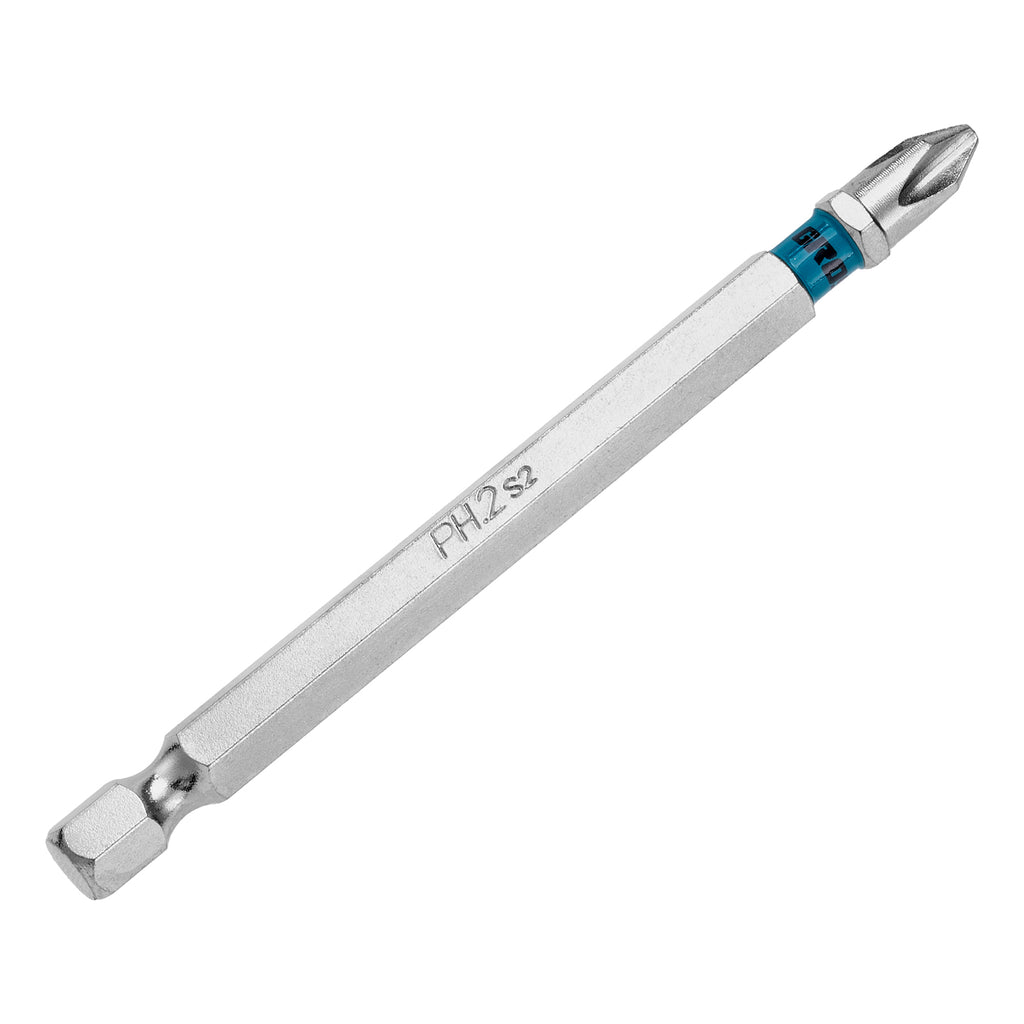 К-т битове РН2х90 мм, стомана S2, шестостенна опашка, 10 бр. GROSS
