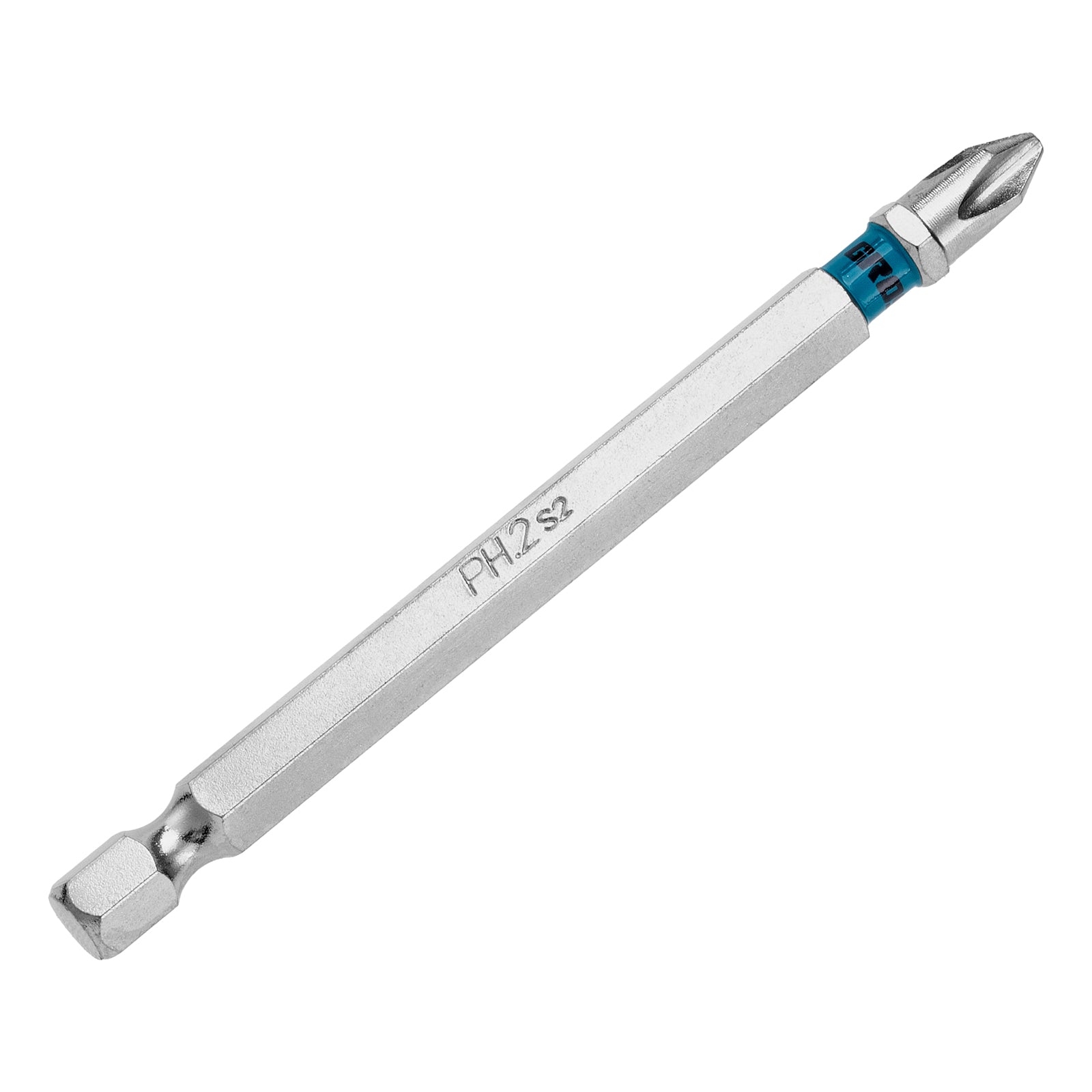 К-т битове РН2х90 мм, стомана S2, шестостенна опашка, 10 бр. GROSS