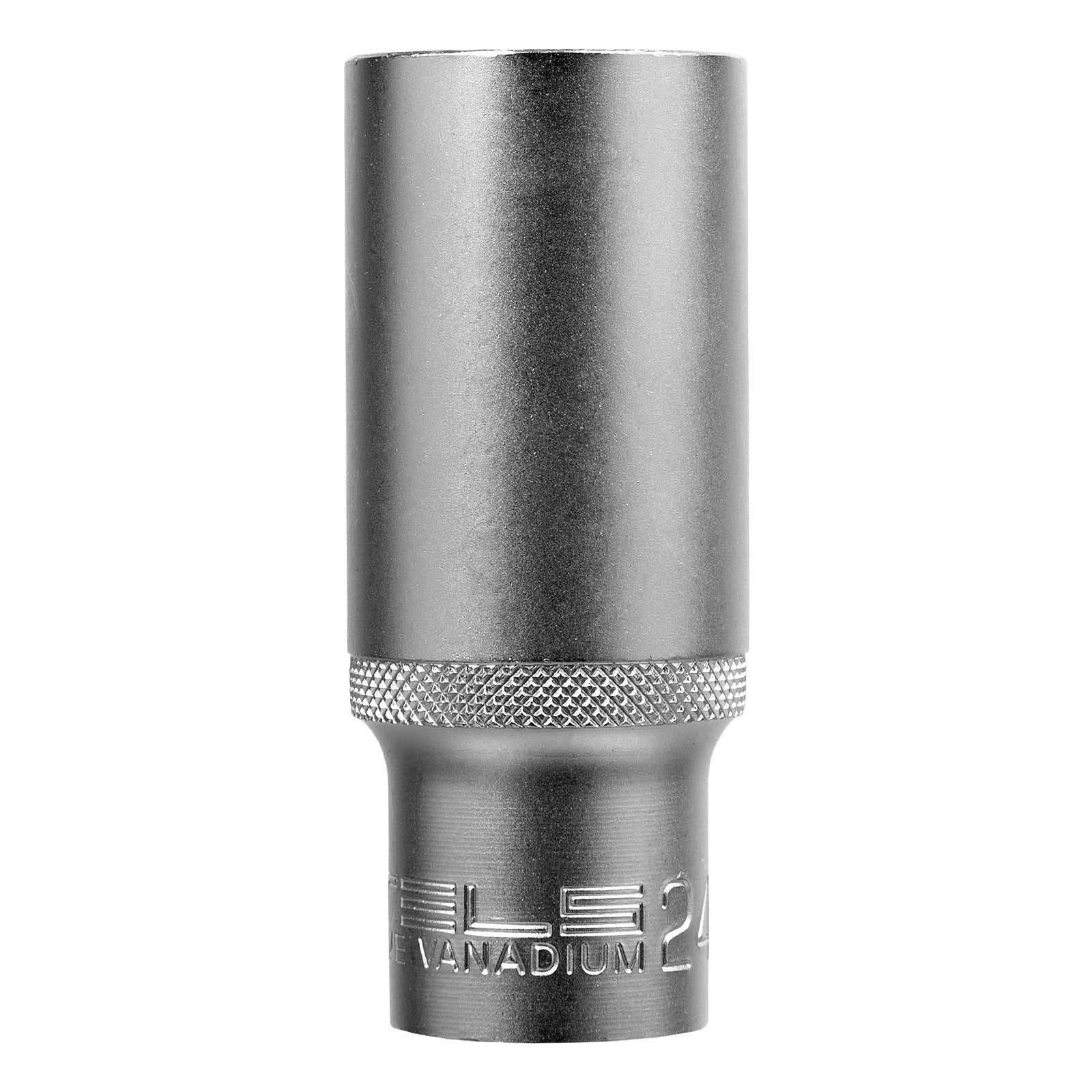 Вложка ударна, удължена, 24 мм, 6-стенна, CrV, 1/2"  STELS