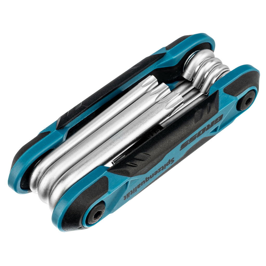 К-т ключове имбусни Tamper-Torx, TT10-TT40, CrV, сгъваеми, 7 бр.Gross