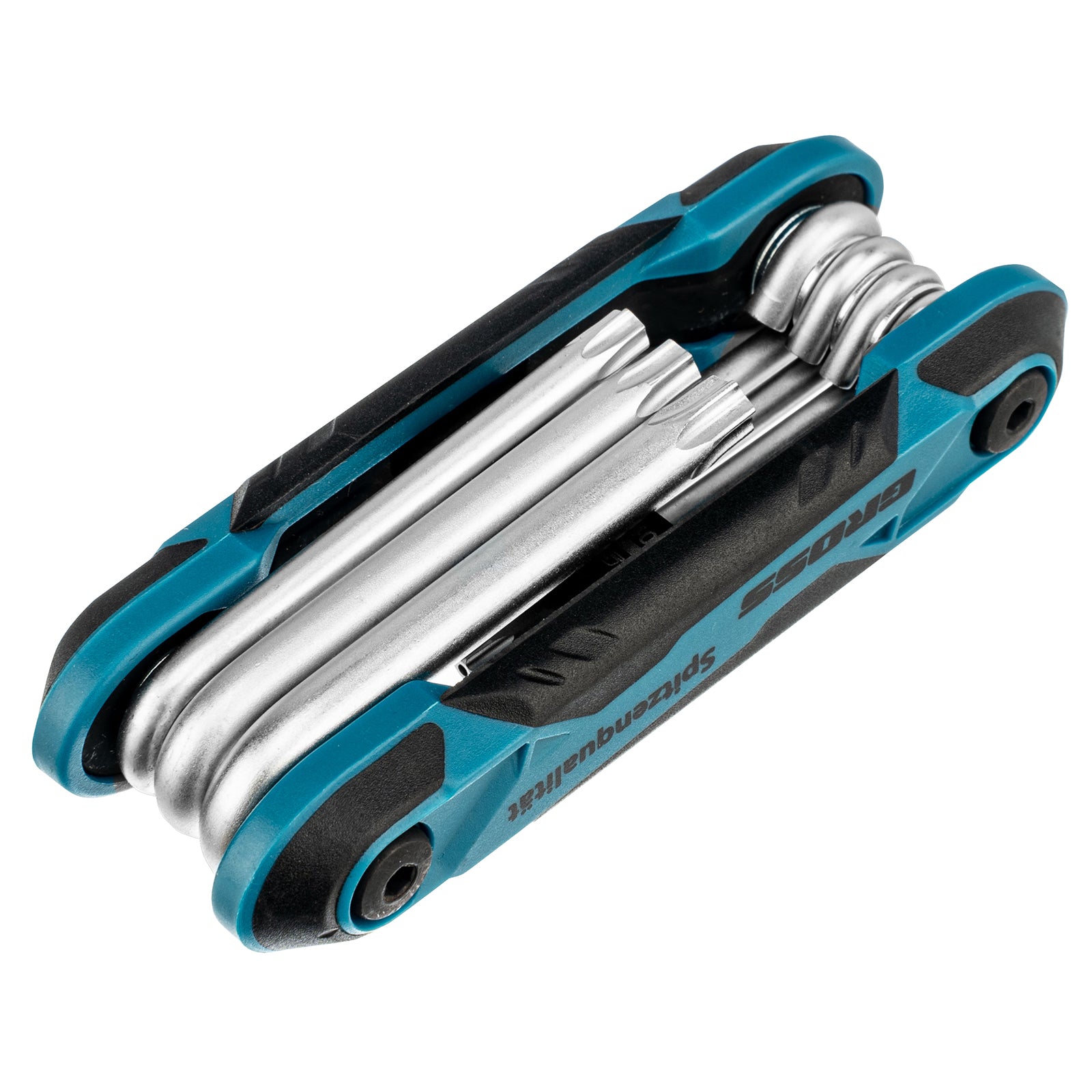 К-т ключове имбусни Tamper-Torx, TT10-TT40, CrV, сгъваеми, 7 бр.Gross