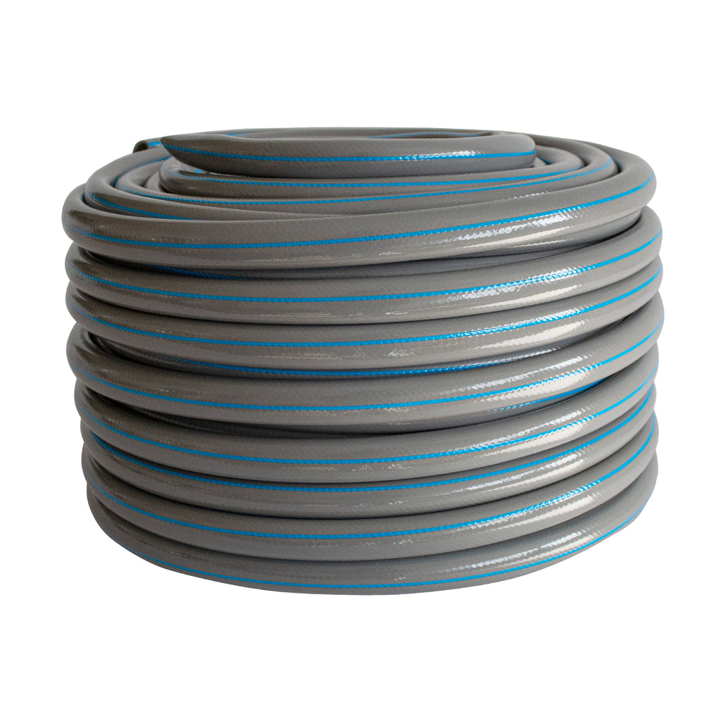 Маркуч за поливане подсилен 3/4 ", 50 м, 4 слоя, без фталати, сив Palisad