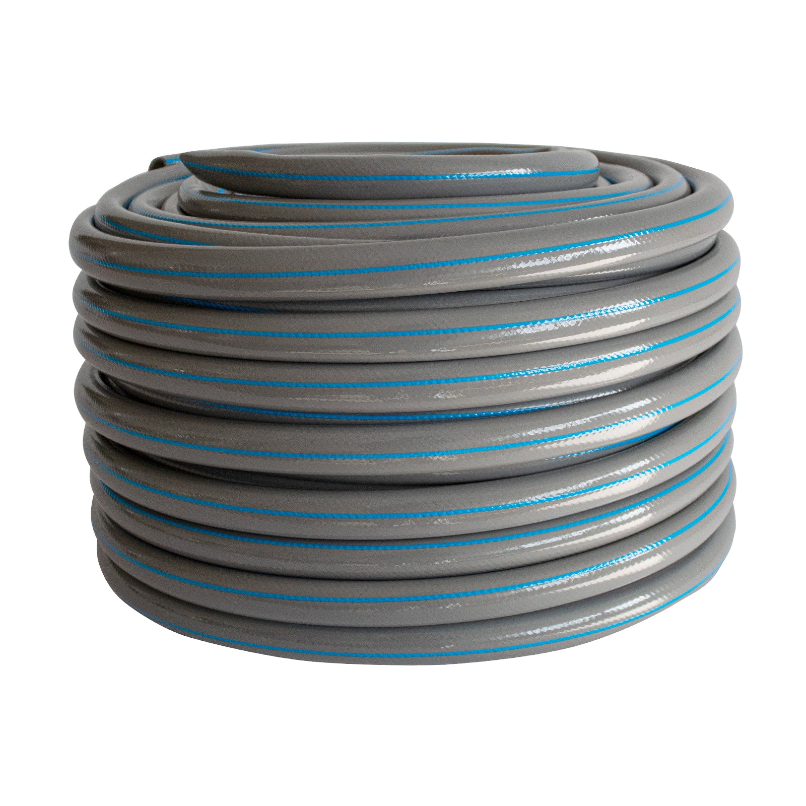 Маркуч за поливане подсилен 3/4 ", 50 м, 4 слоя, без фталати, сив Palisad