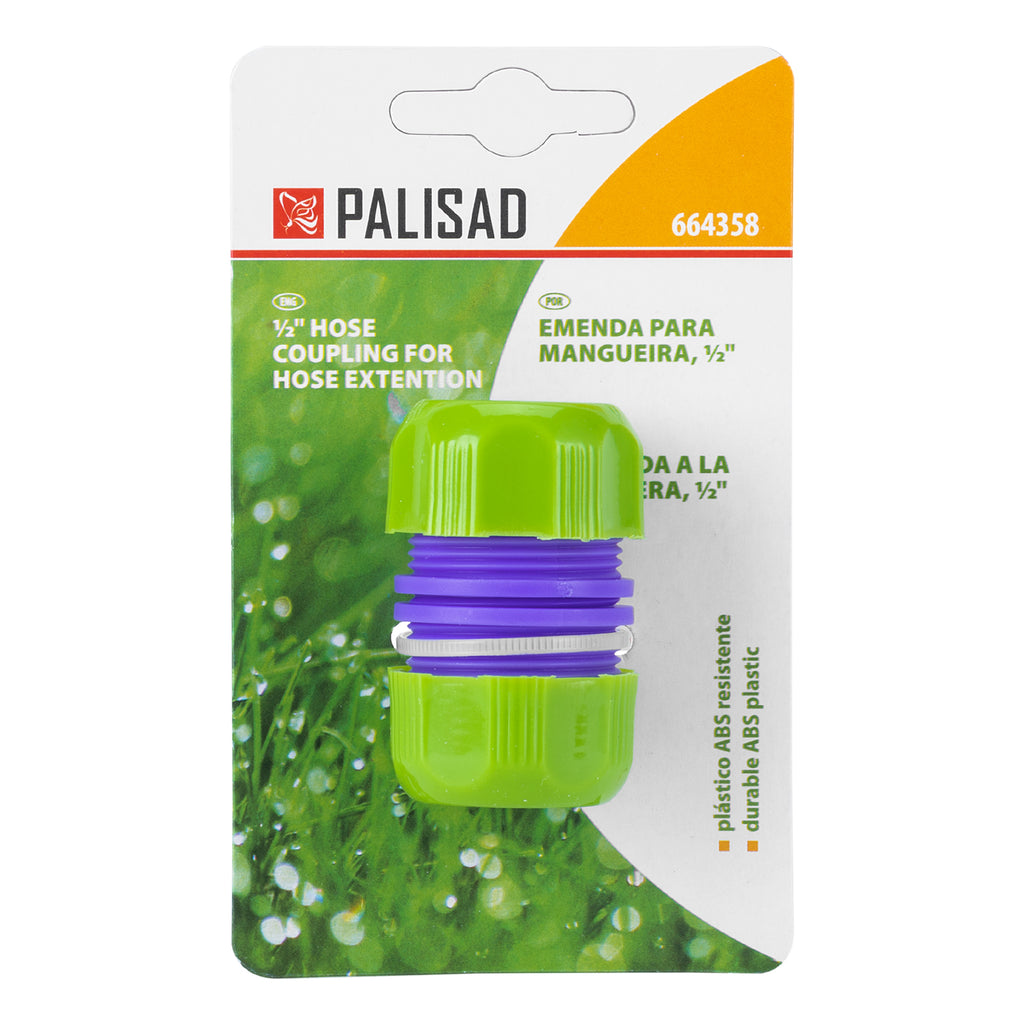 Муфа възстановителна за маркуч 1/2", пластмасова Palisad