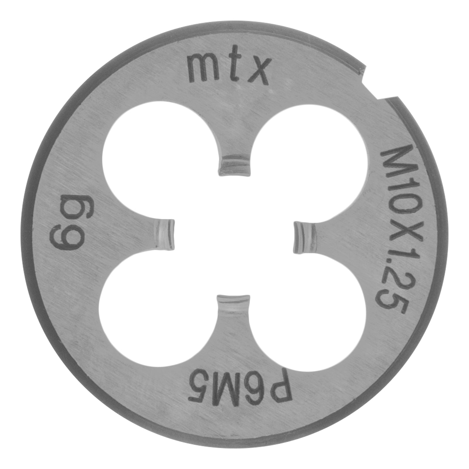 Плашка М10 х 1,25 мм, HSS MTX