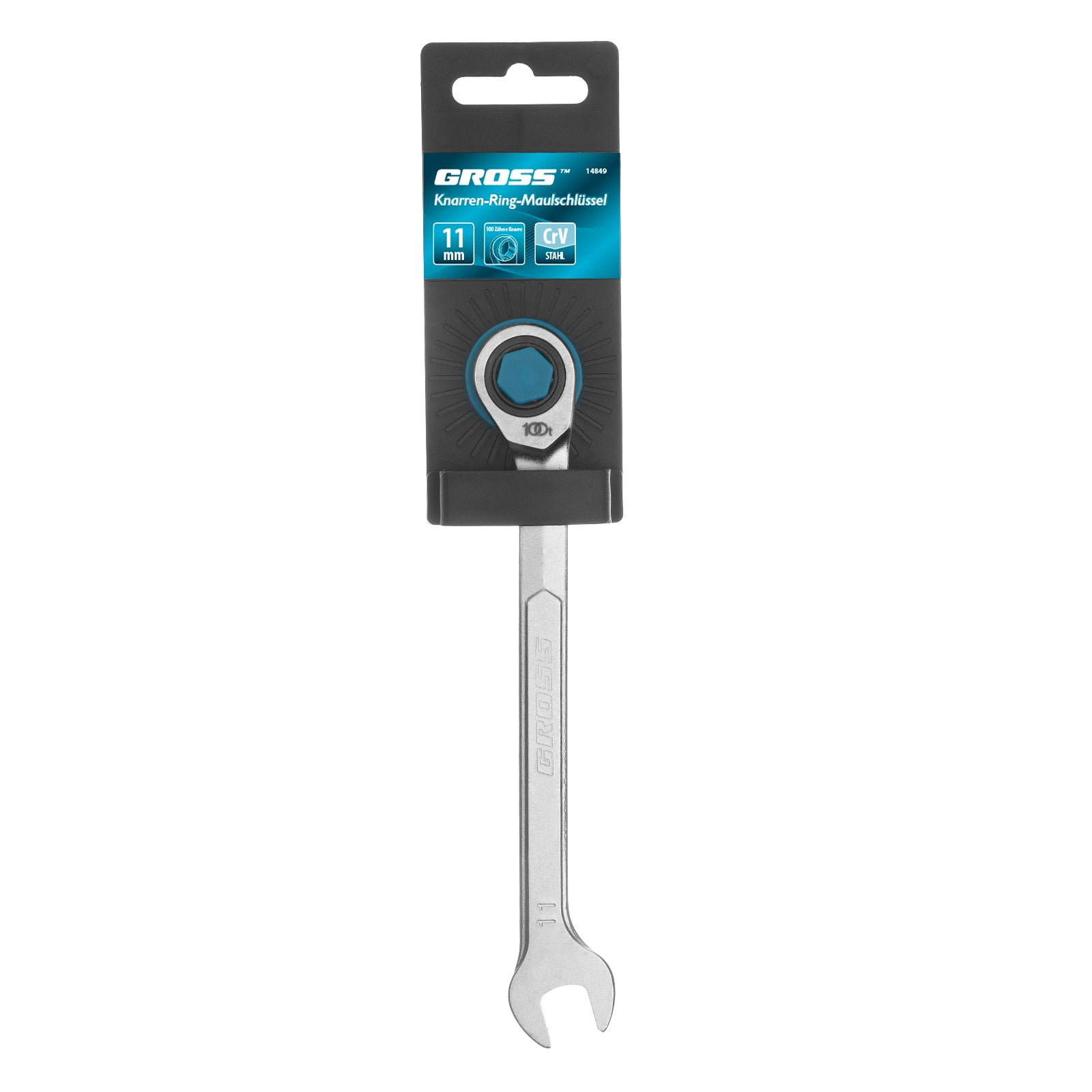 Ключ звездогаечен с тресчотка 11 мм Gross