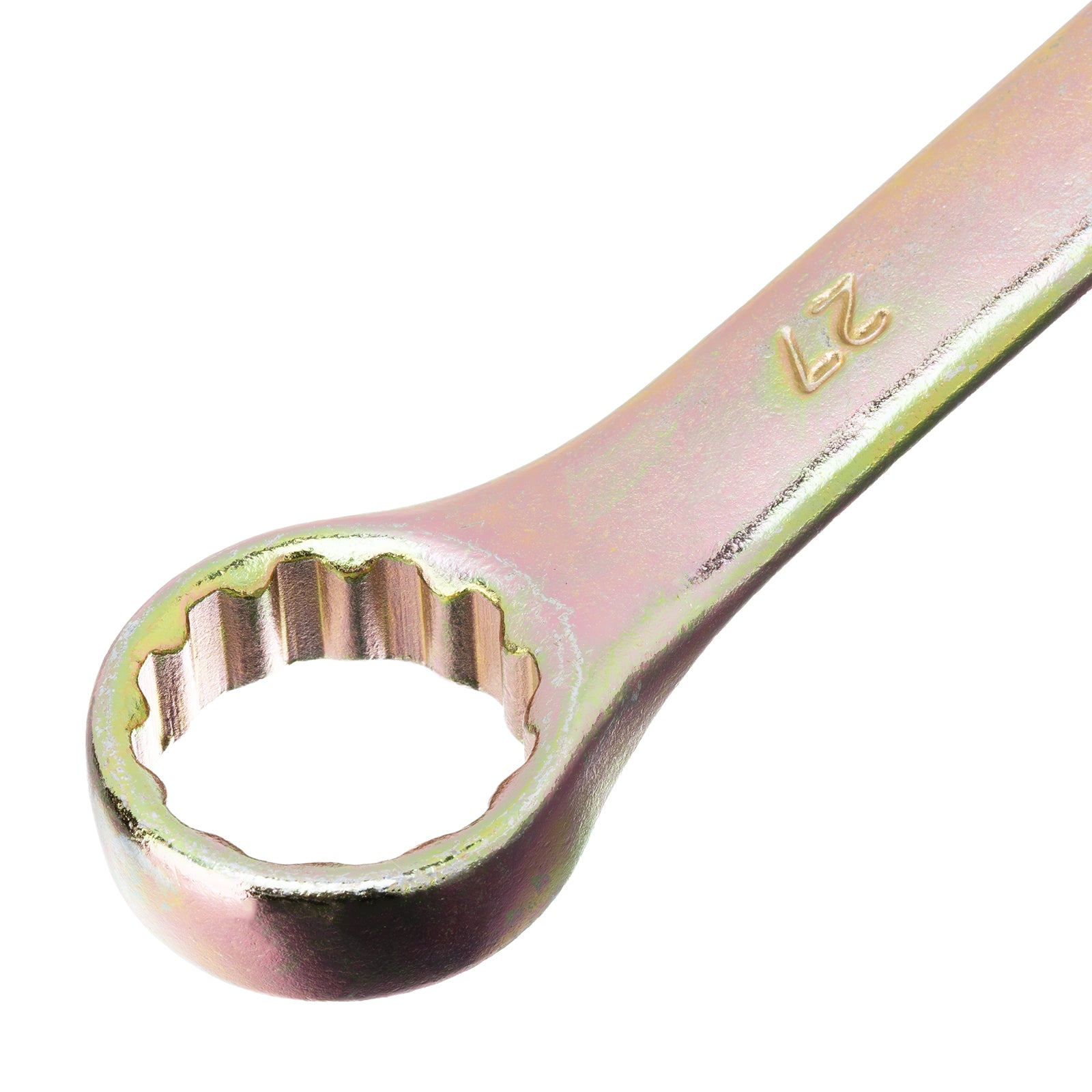 Ключ звездогаечен, 27 mm, жълт цинк