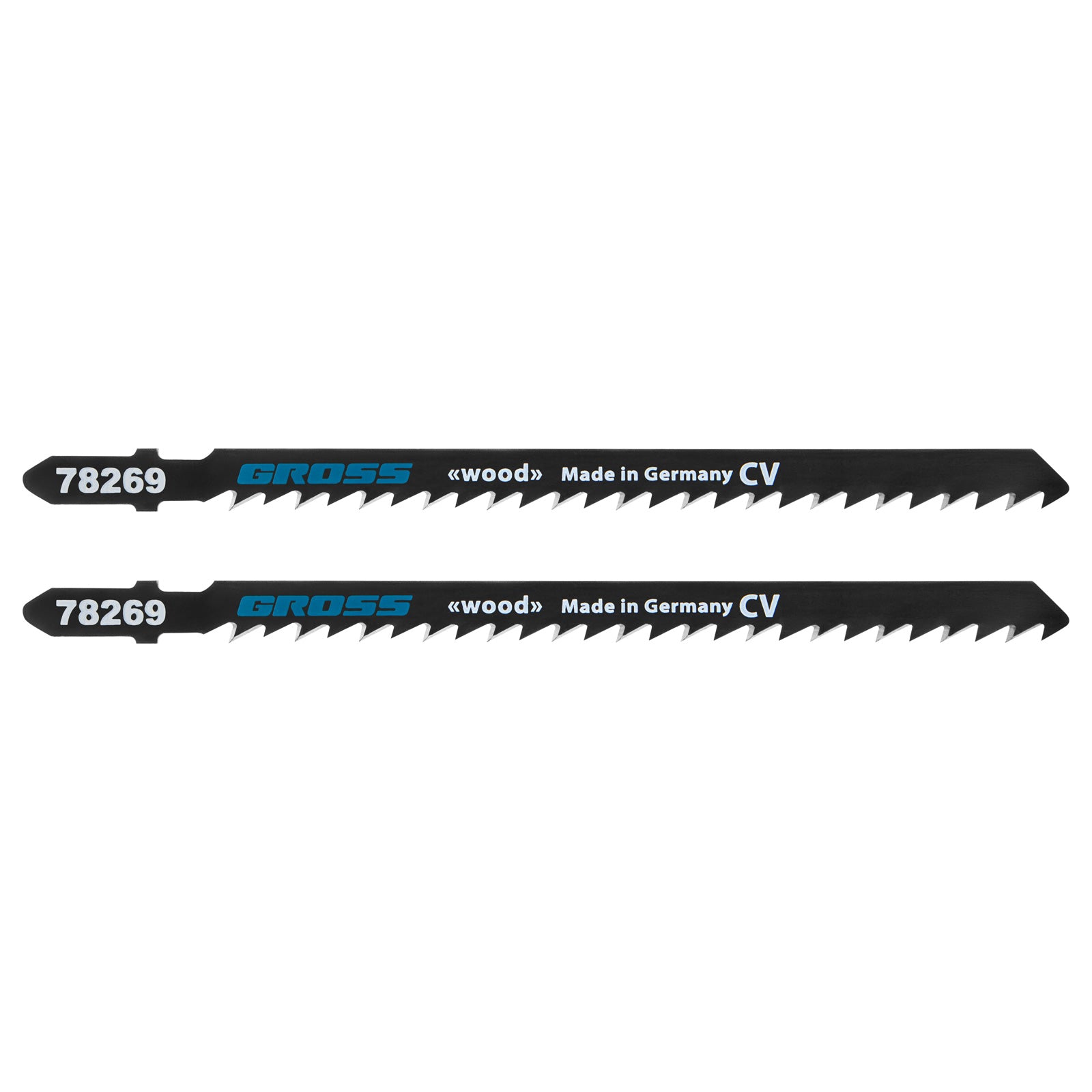 Ножове за прободен трион за дърво, 2 бр.(3104L-T144DL) Gross