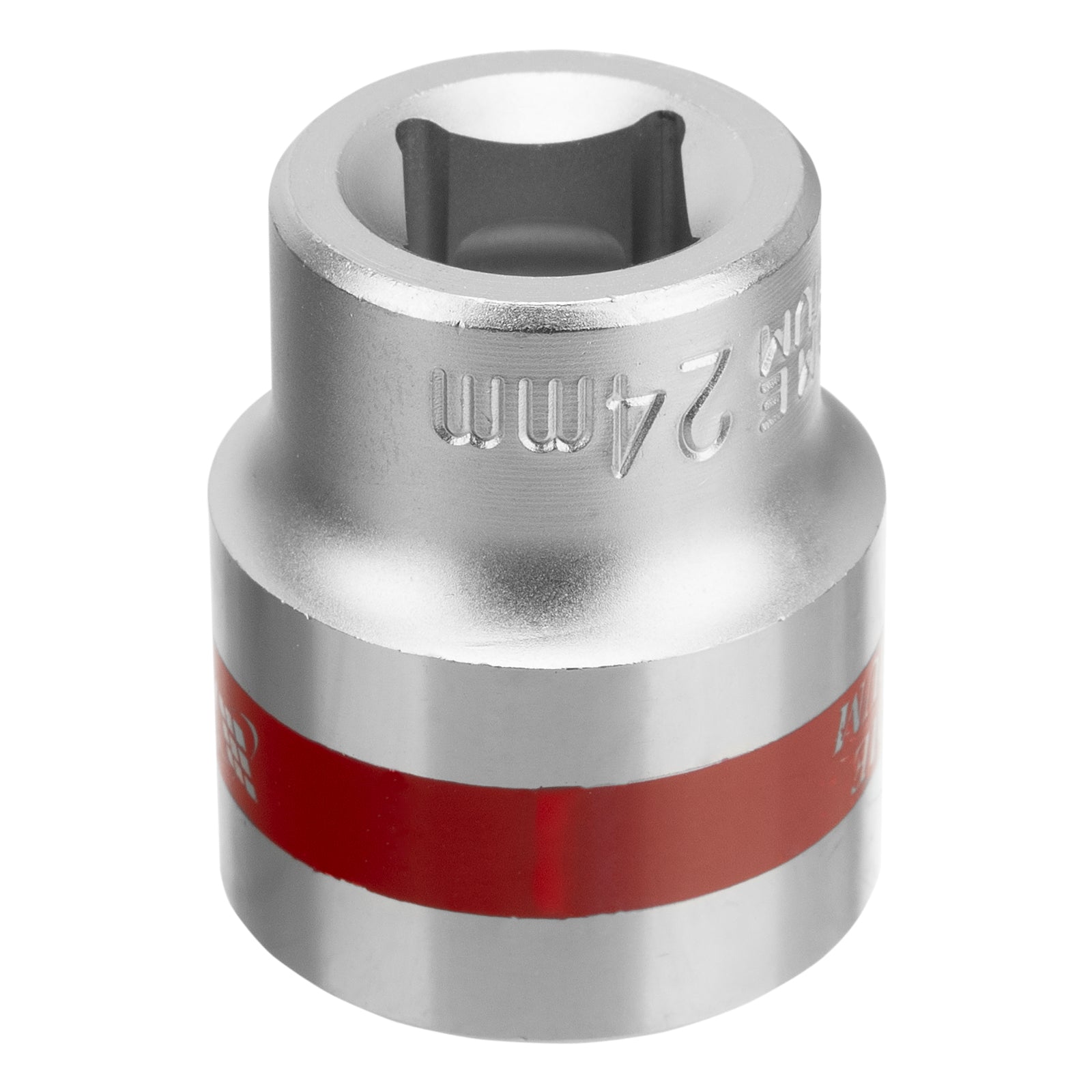 Вложка, 1/2", 24 мм, 12-стенна, CrV, хромирана MTX