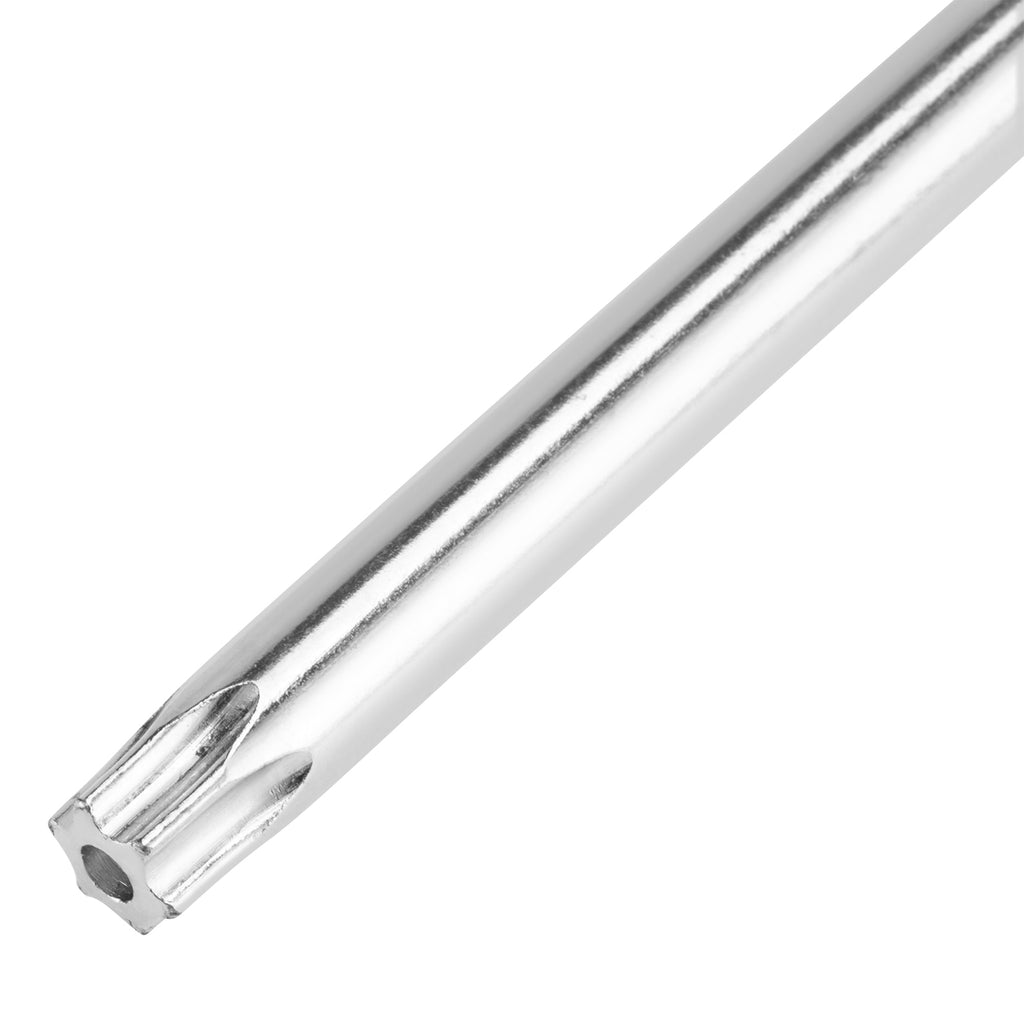 К-т ключове имбусни Tamper-Torx, 9 бр., TT10-TT50, 45x, закален, дълги, никелирани SPARTA