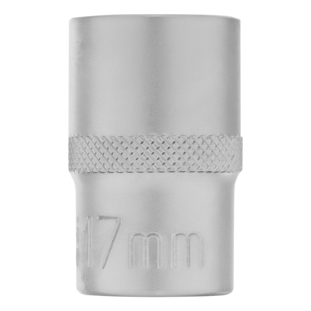 Вложка 17 мм, 6-стенна, CrV, 1/2"  STELS
