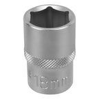 Вложка 18 мм, 6-стенна, CrV, 1/2"  STELS