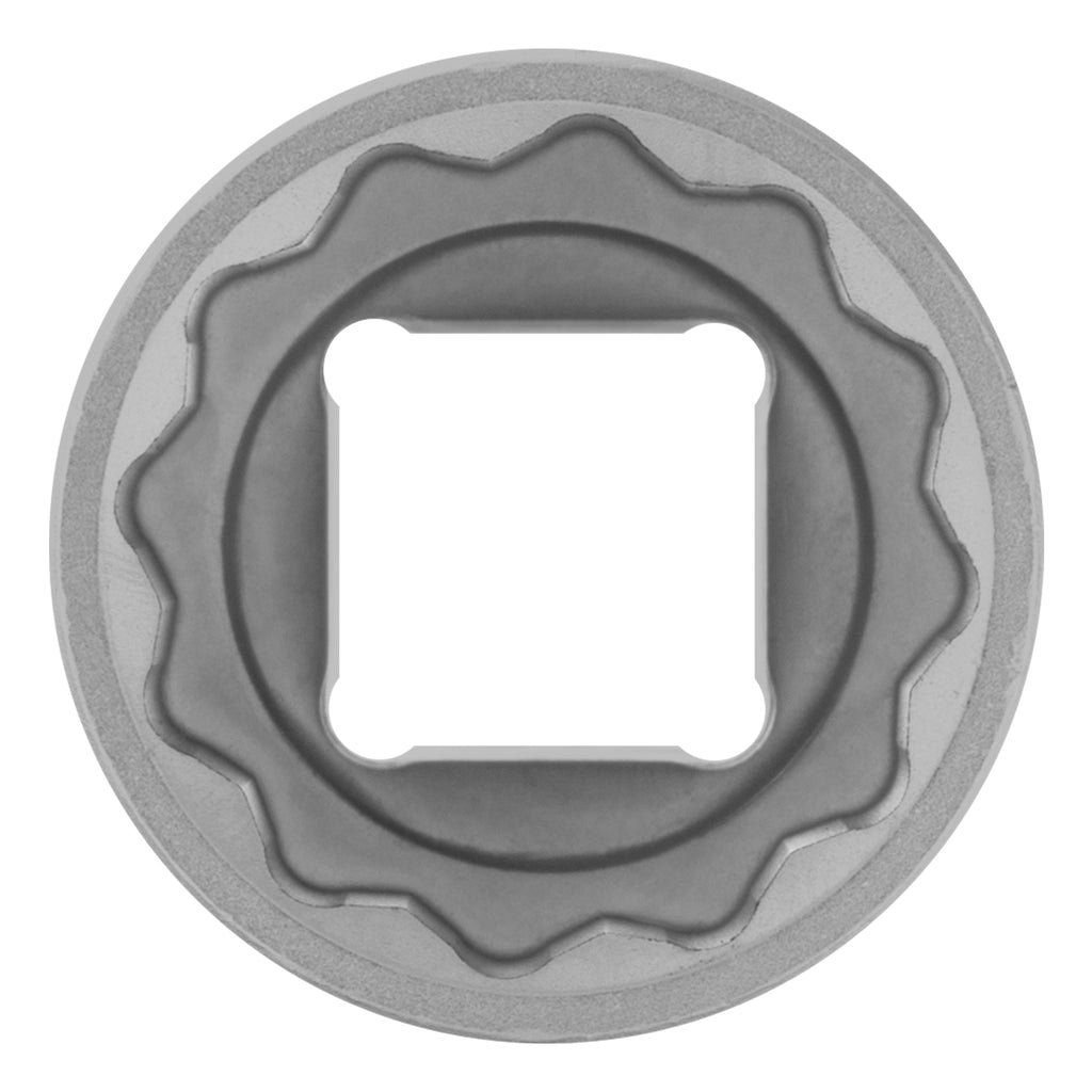 Вложка 24 мм, 12-стенна, CrV, 1/2", хромирана Stels