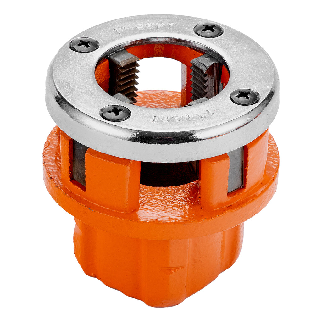 К-т за нарязване на резби, глави 1/4"-3/8"-1/2"-3/4"-1"-1 1/4", тресчотка, 9 части SPARTA