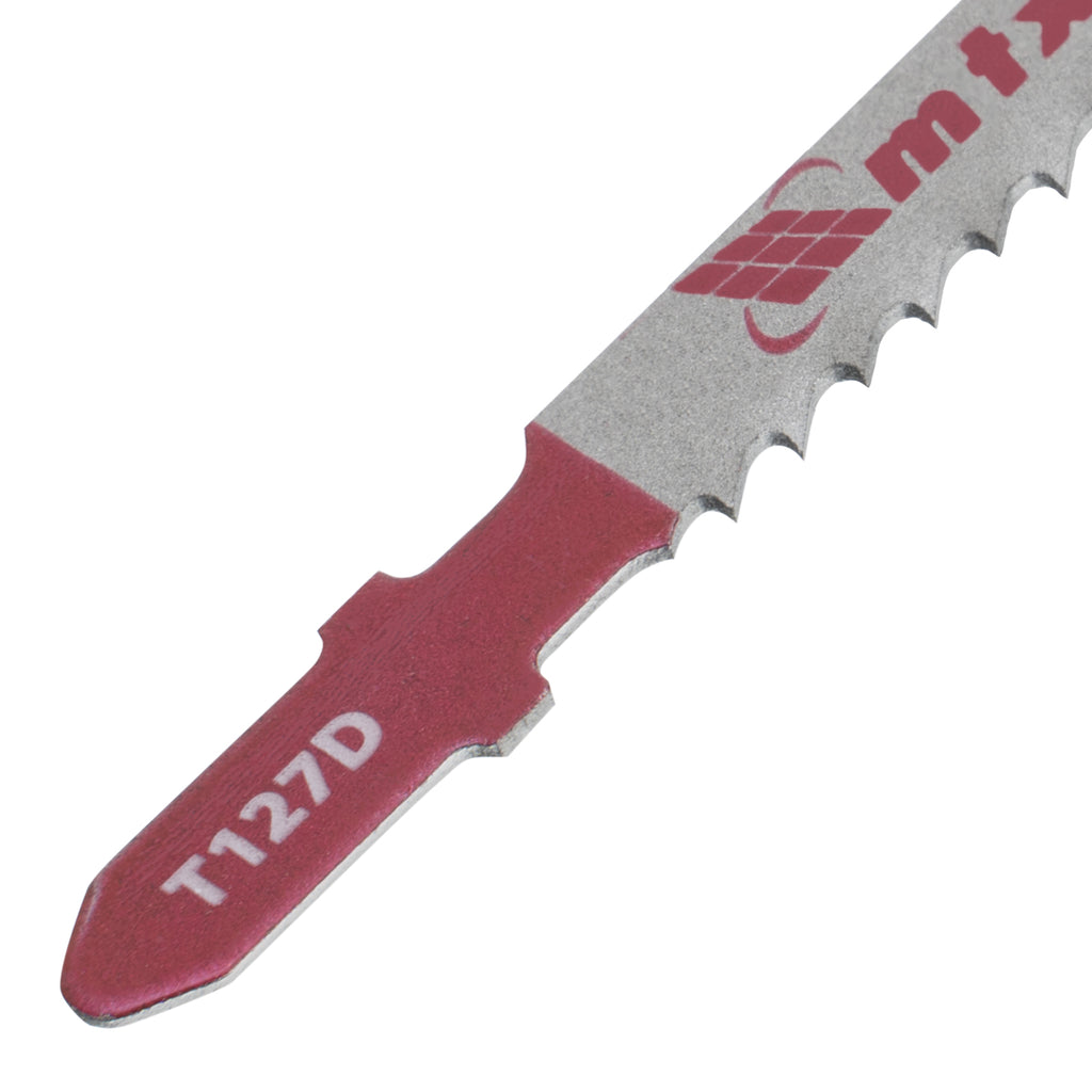 Ножове за прободен трион за метал, 3 бр., T127D, 75 х 3,0 мм MTX