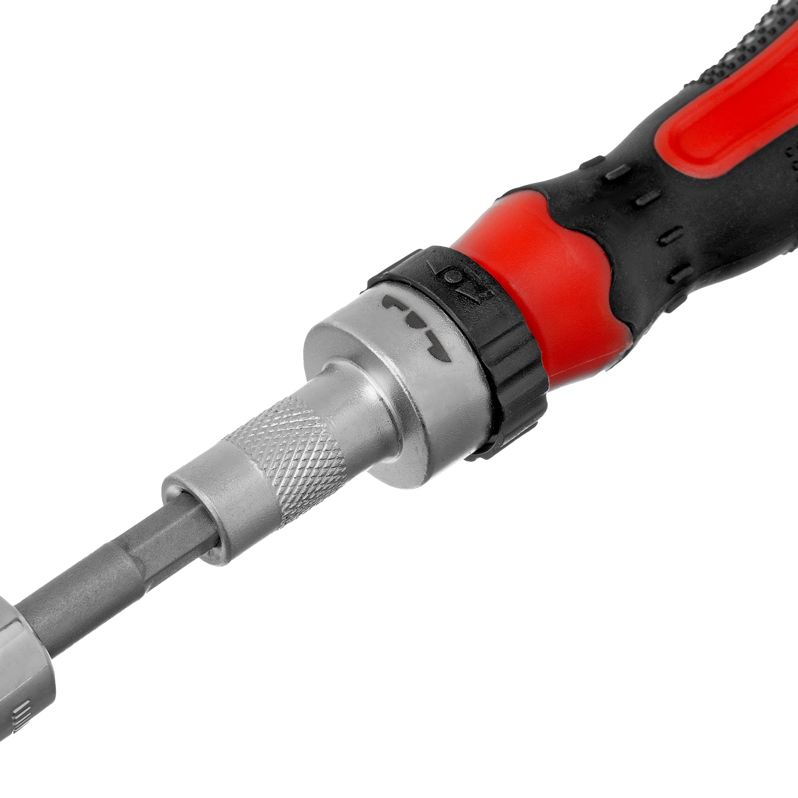 Отвертка реверсивна, К-т битове и вложки, CrV, 16 части, 1/4" MTX