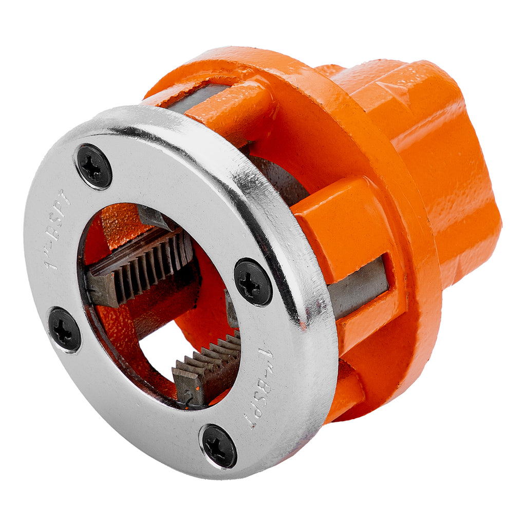 К-т за нарязване на резби, глави 1/4"-3/8"-1/2"-3/4"-1"-1 1/4", тресчотка, 9 части SPARTA