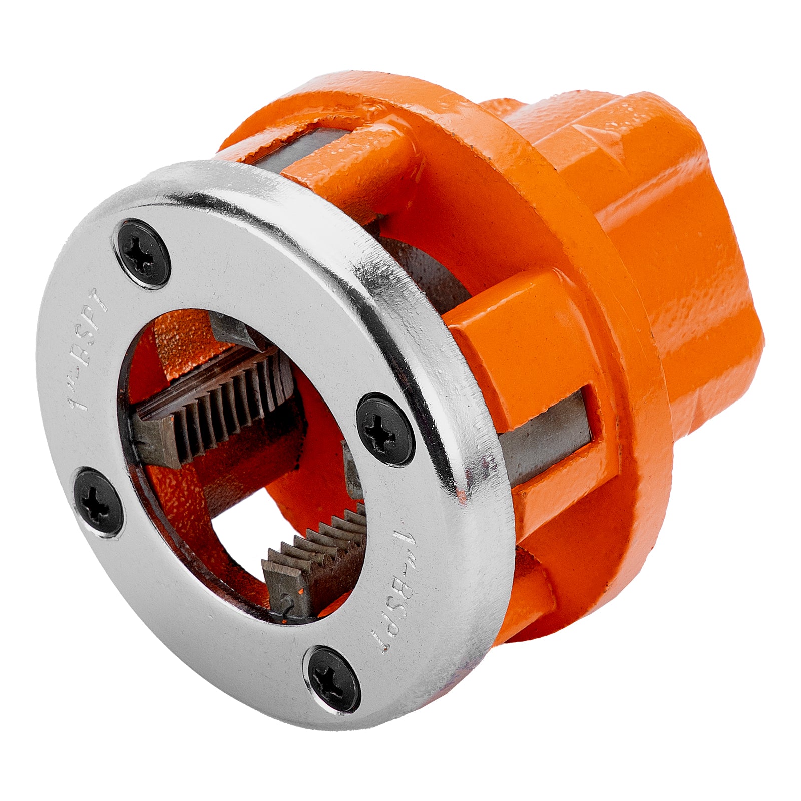 К-т за нарязване на резби, глави 1/4"-3/8"-1/2"-3/4"-1"-1 1/4", тресчотка, 9 части SPARTA