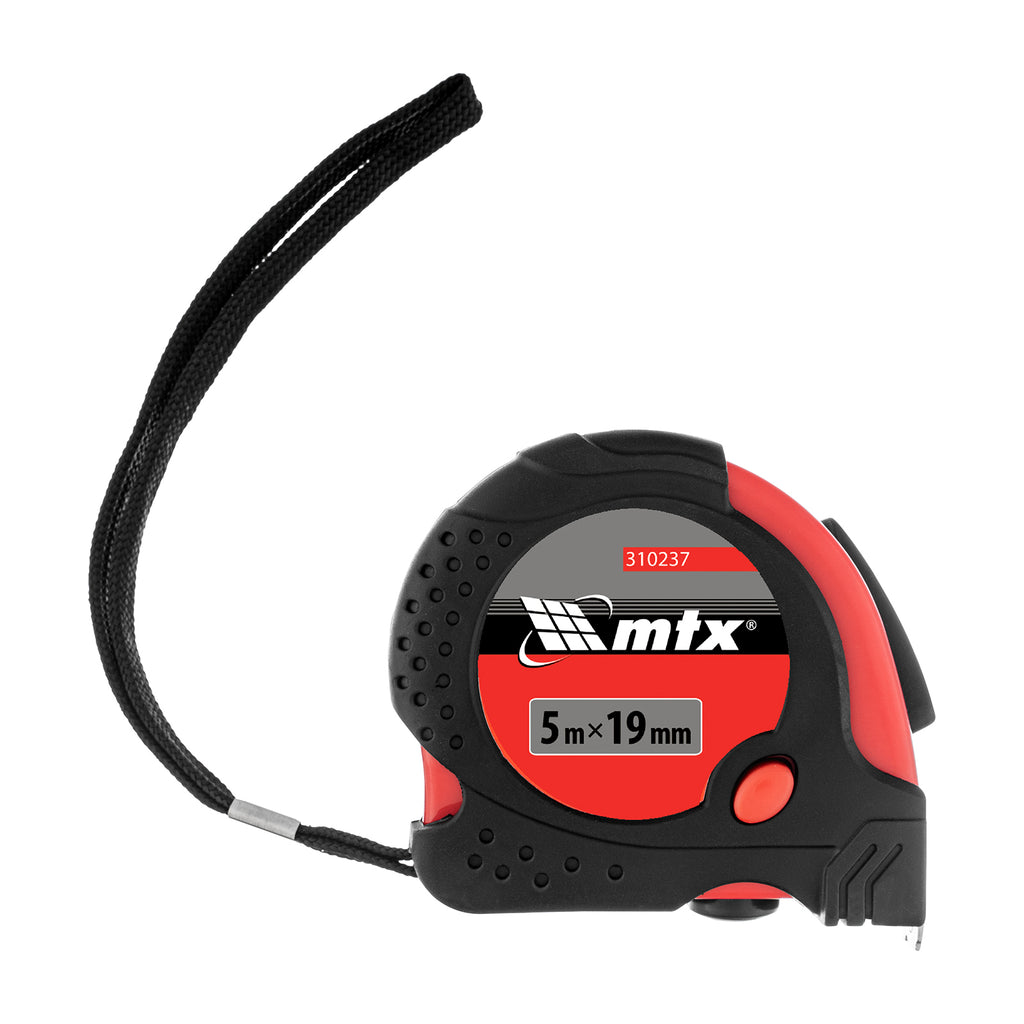 Ролетка Status magnet fixation, 5 м х 19 мм, гумиран корпус, магнитен накрайник, СЕ MTX