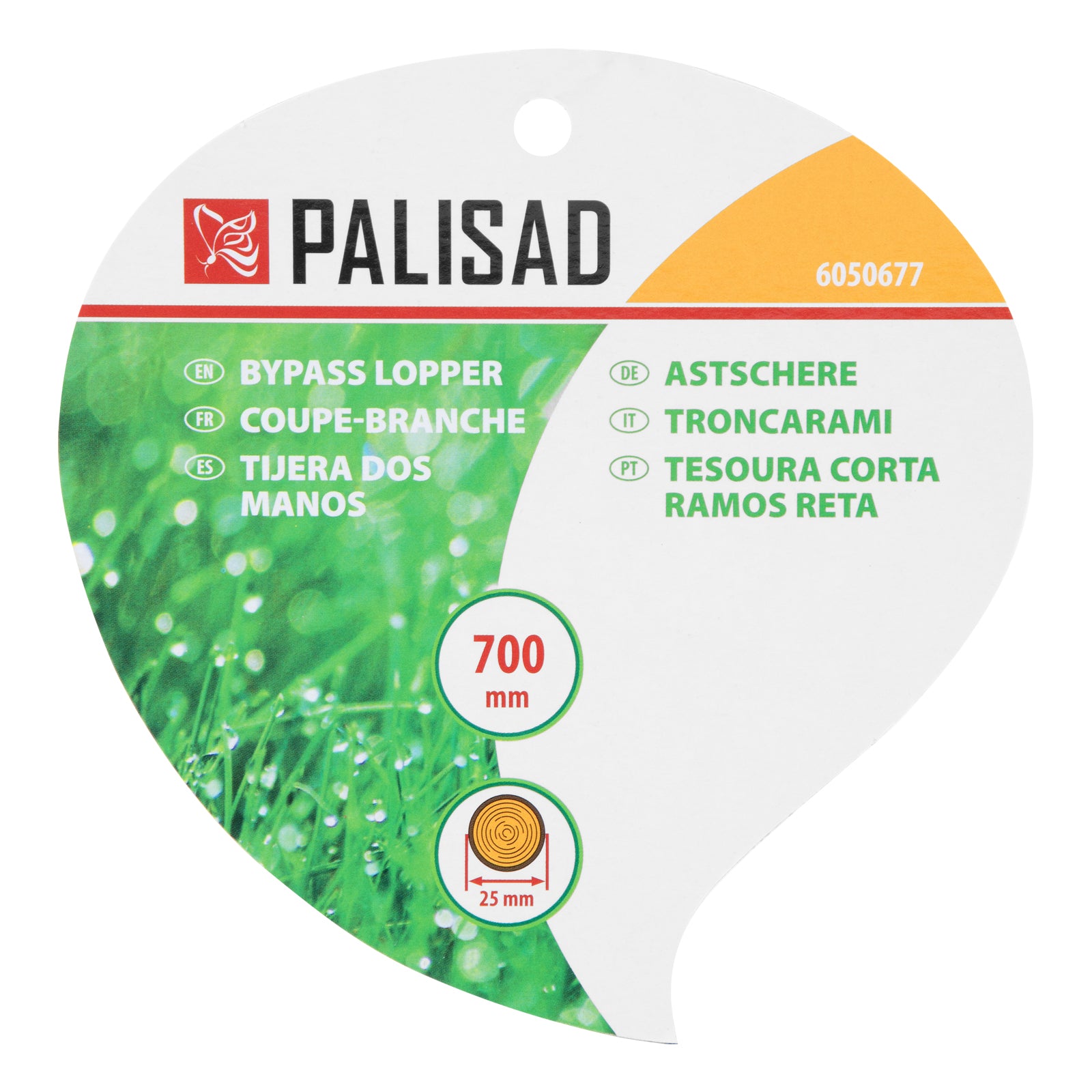 Ножица за клони, прав рязез, 700 мм, двукомпоненти дръжки Palisad