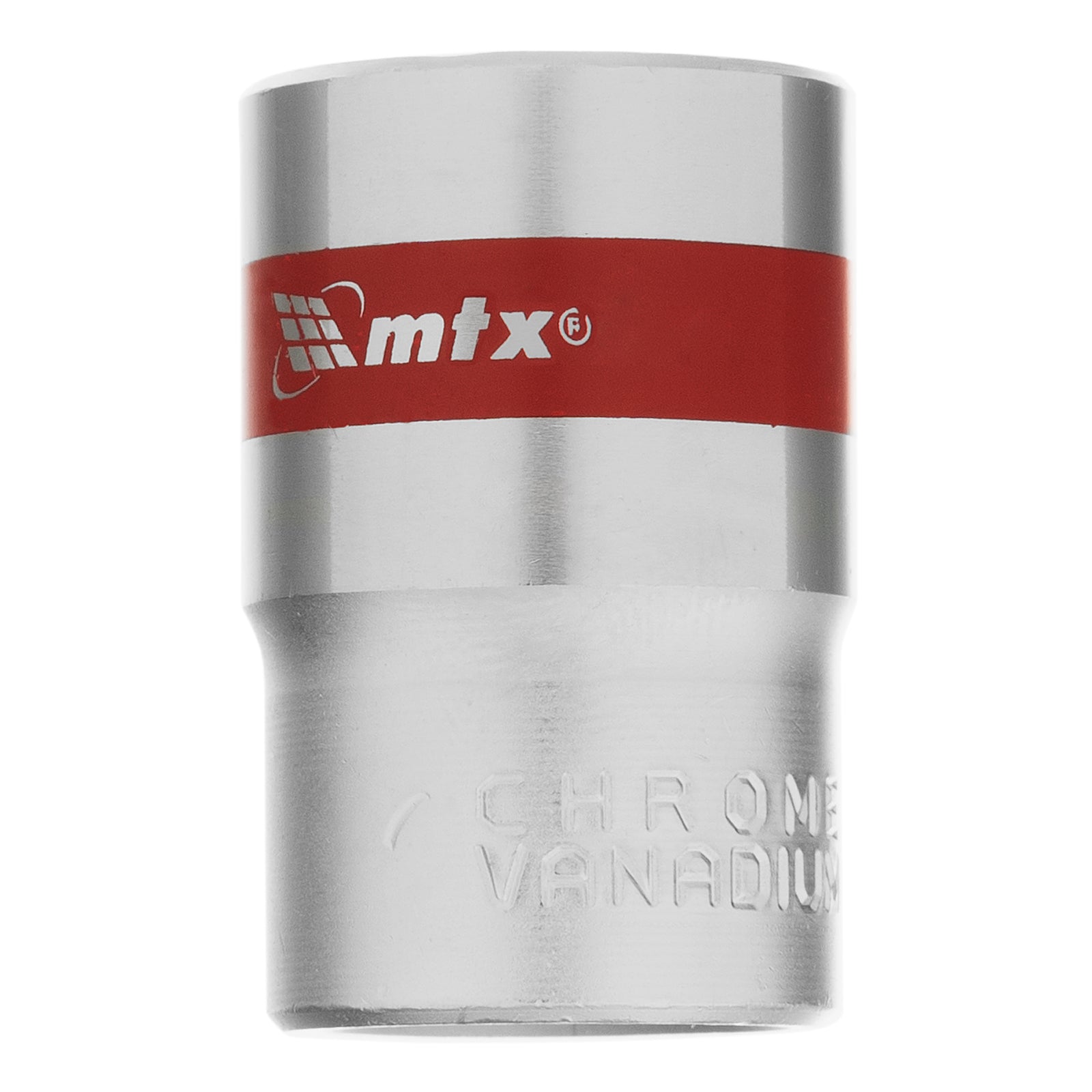 Вложка, 1/2", 18 мм, шестостенна, CrV, хромирана MTX