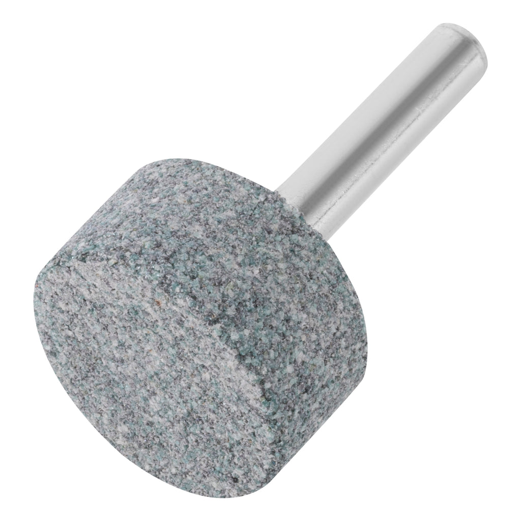 Комплект борчета абразивни, опашка 6 mm, 63C,  5 бр. Denzel