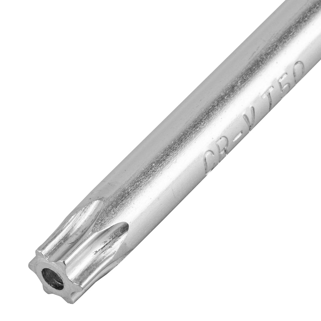 К-т ключове имбусни TORX-TORX Tamper, 9 бр.: T10-T50, CrV, къси, матирани, в калъф MTX