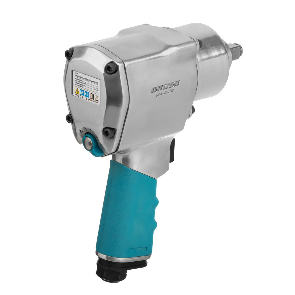 Гайковерт пневматичен, ударен G1260,1/2",Twin Haммer, 813Nm, 7000 об/мин Gross