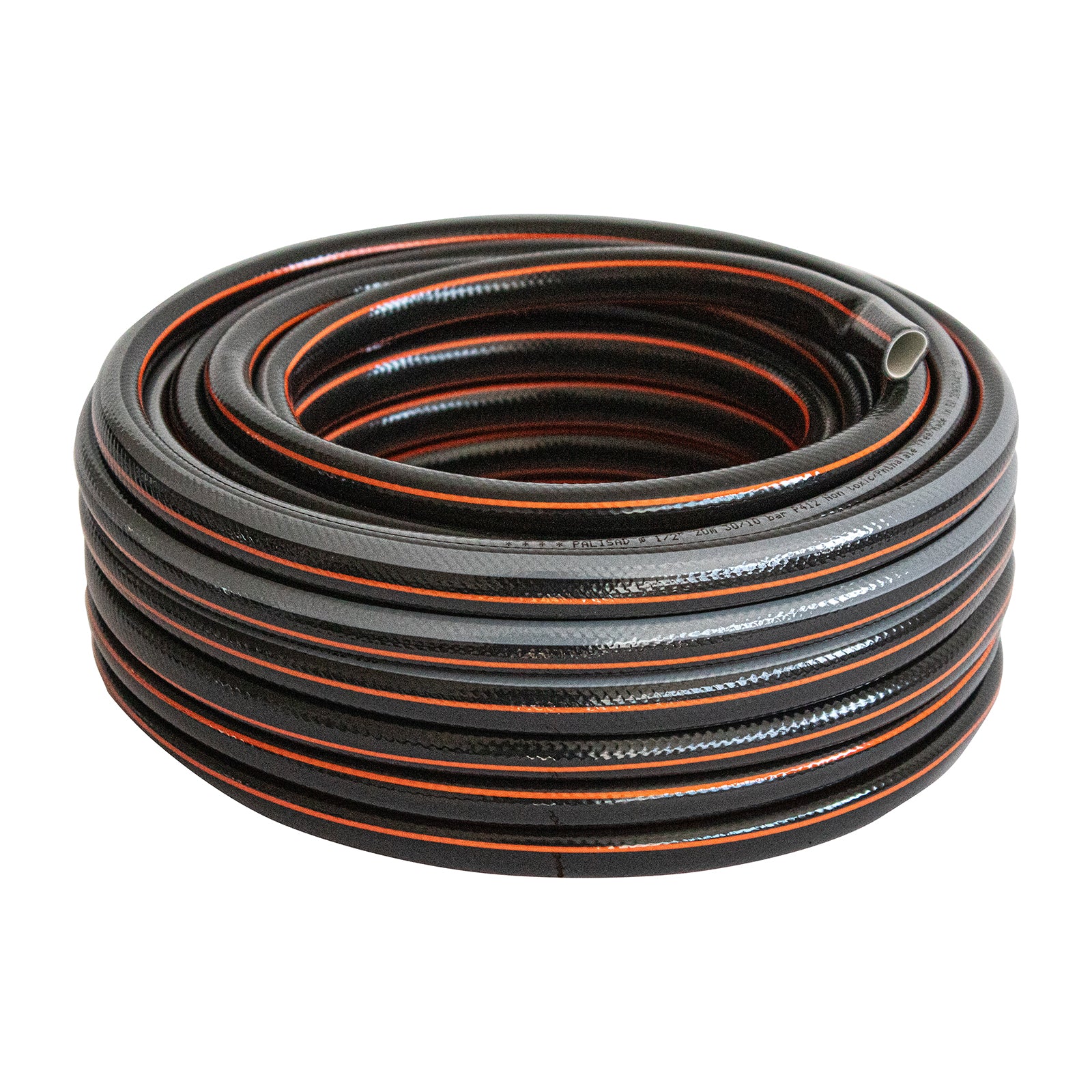 Маркуч за поливане подсилен 1/2 ", 20 м, 4 слоя, без фталати, черен Palisad