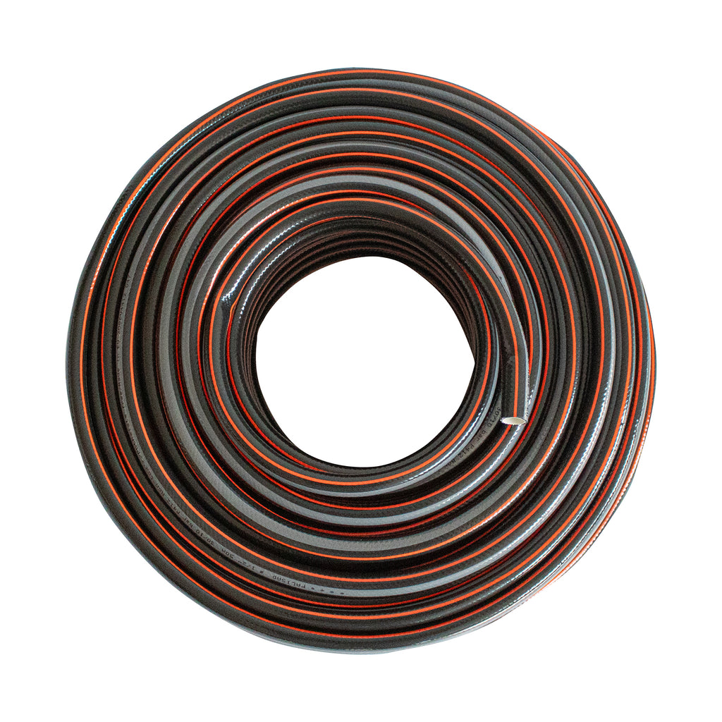 Маркуч за поливане подсилен 1/2 ", 50 м, 4 слоя, без фталати, черен Palisad