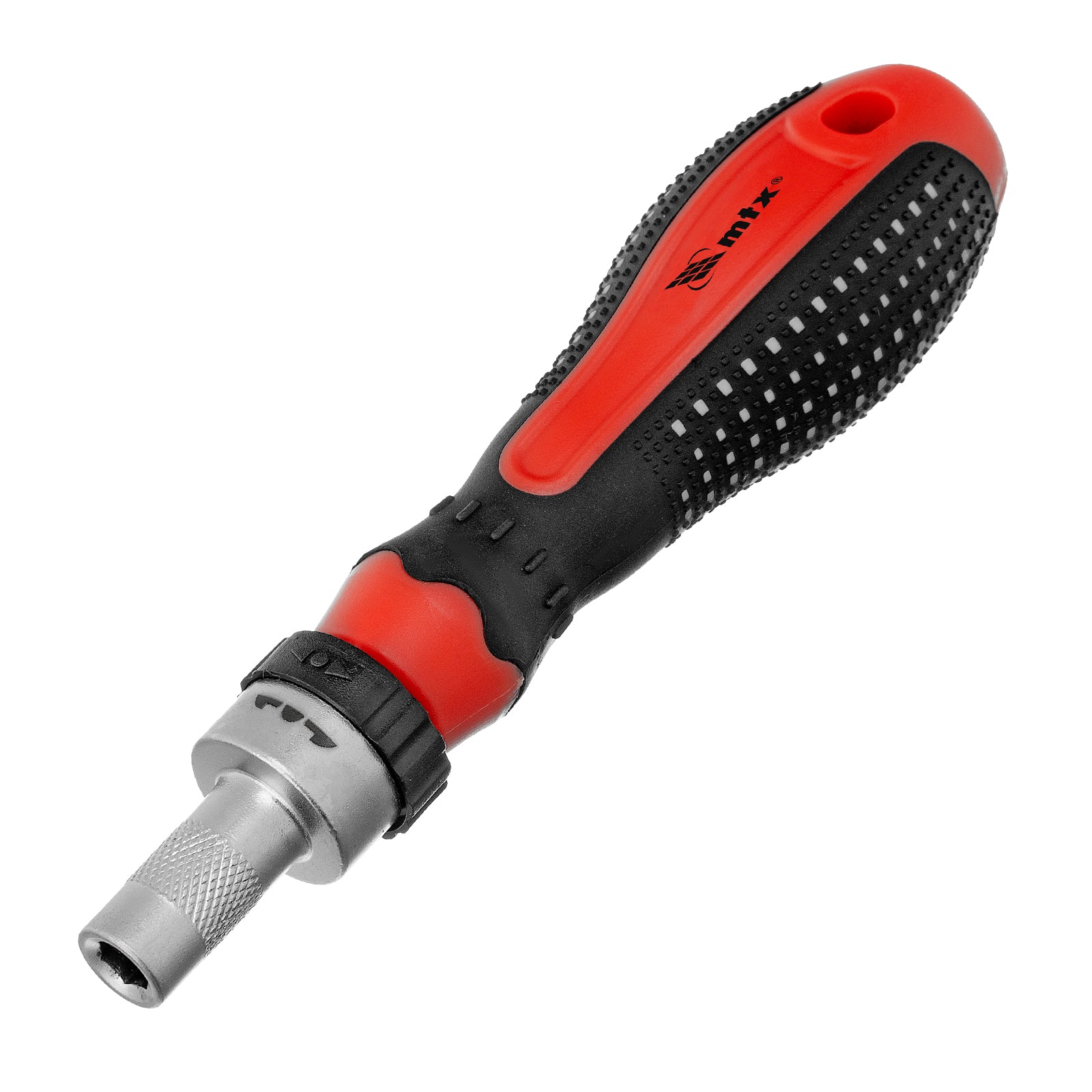 Отвертка реверсивна, К-т битове и вложки, CrV, 16 части, 1/4" MTX