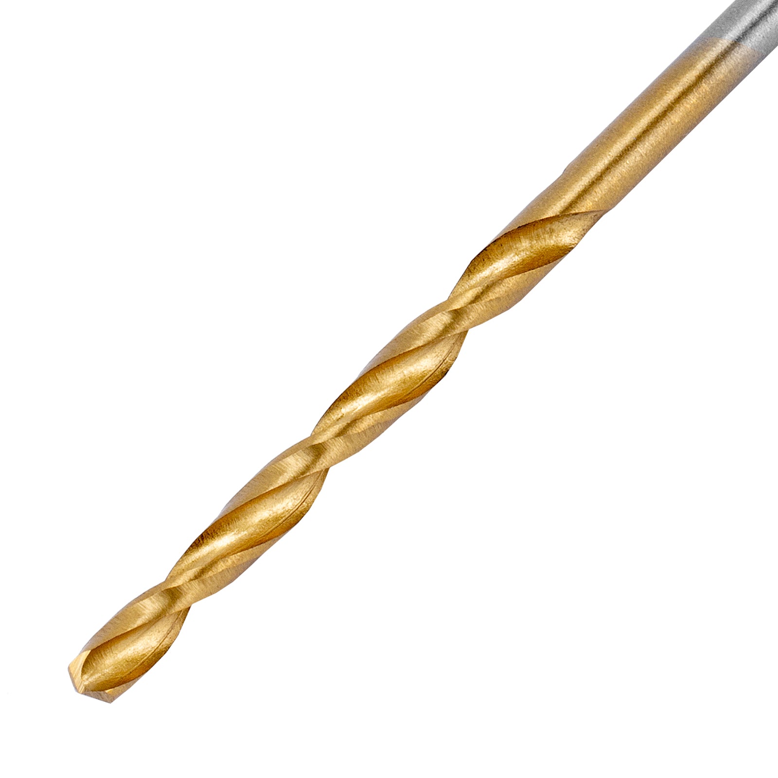 Свредло за метал, 3,0 мм, HSS, покритие от титанов нитрид, цилиндрична опашка MTX