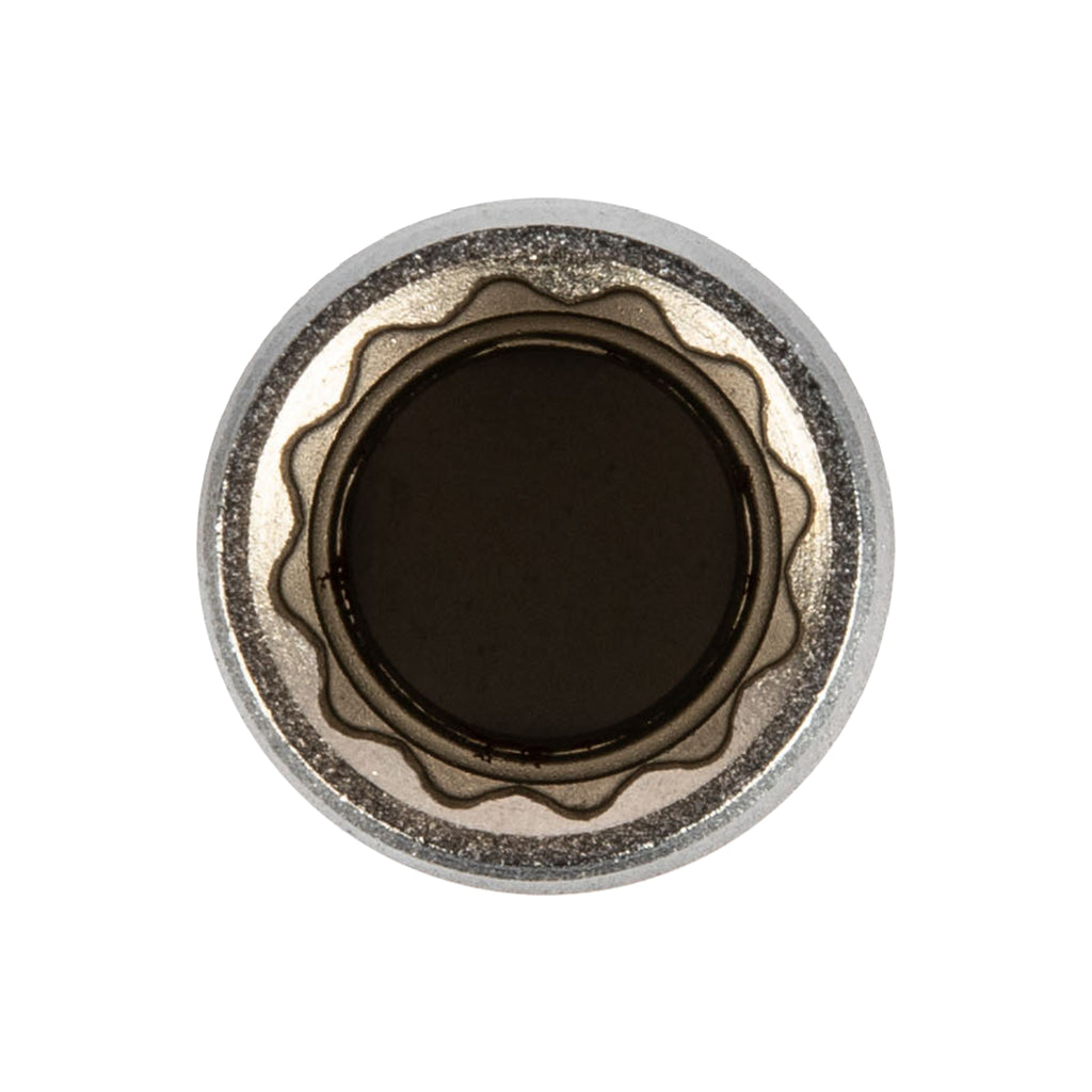 Вложка, 1/2", 14 мм, 12-стенна, CrV, хромирана MTX