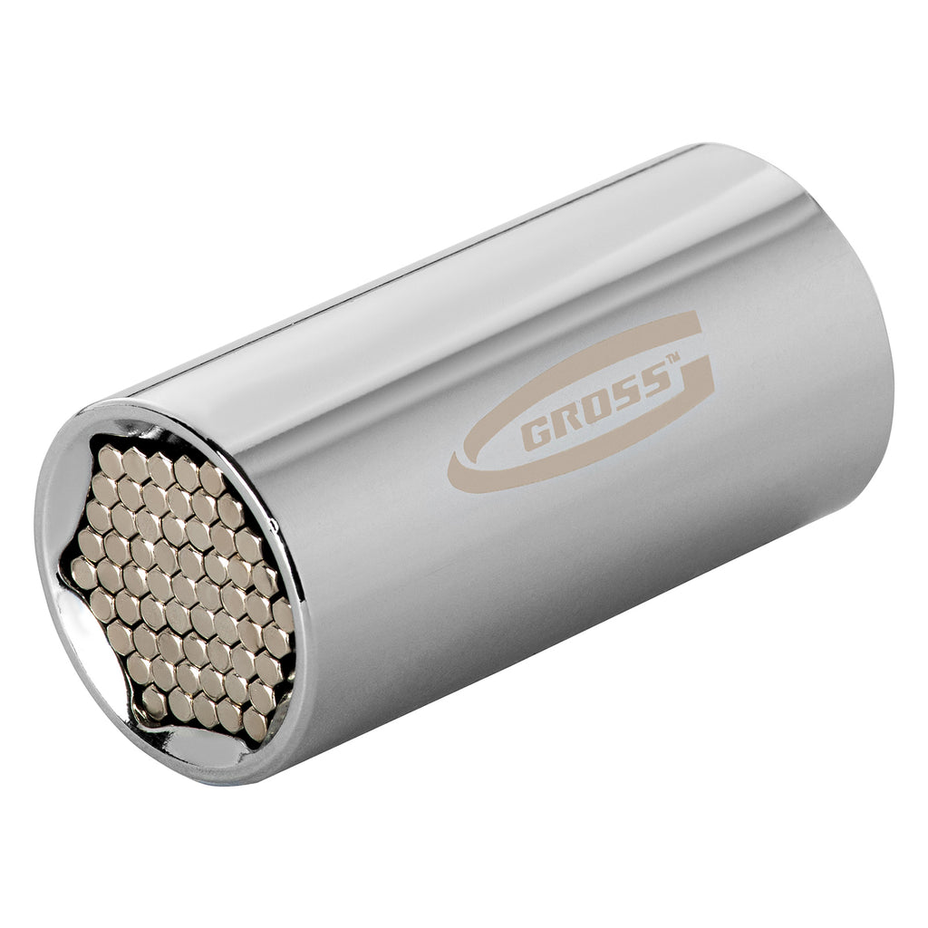 Вложка универсална, многоразмерна, 11-32 мм, 1/2", CrV, хромирана Gross