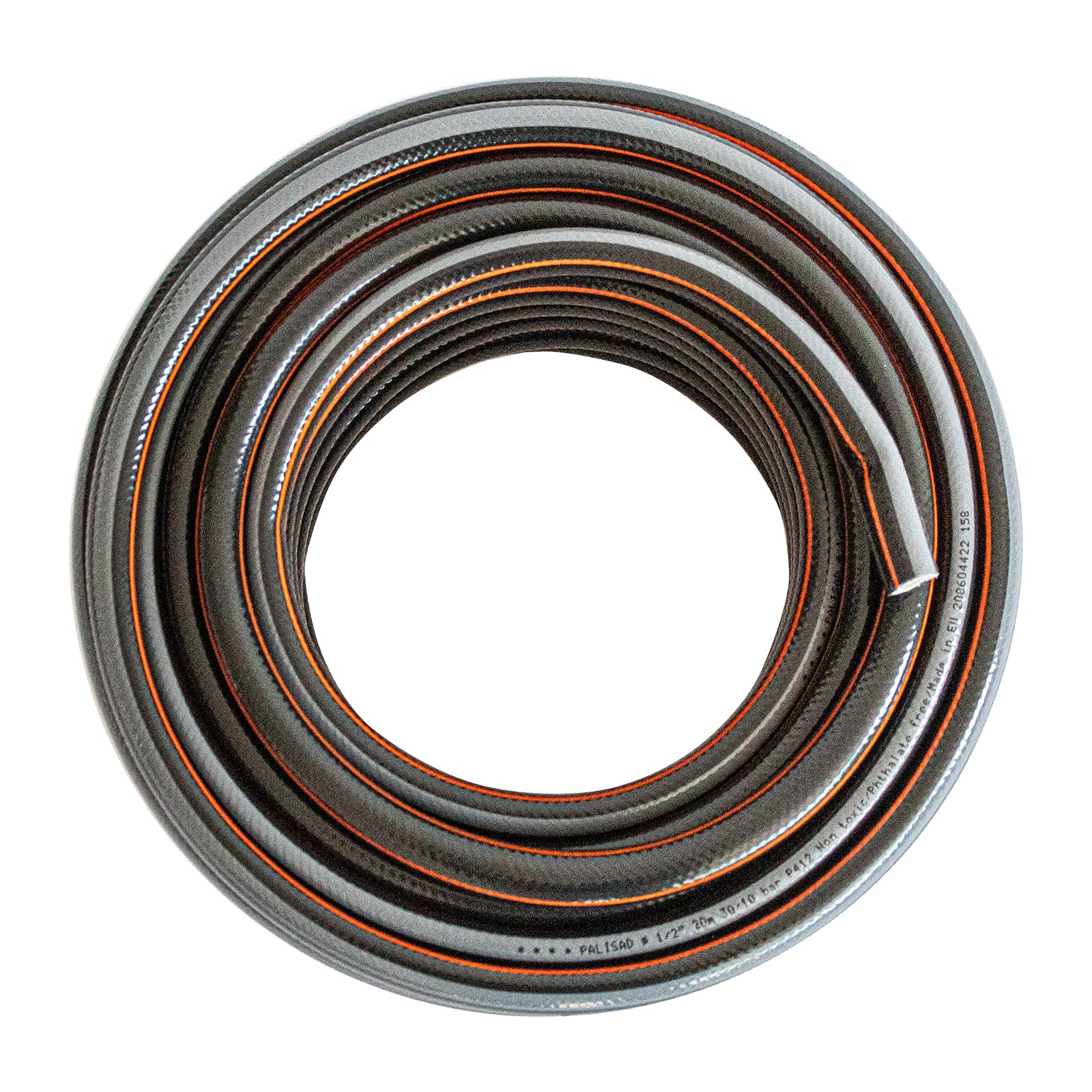 Маркуч за поливане подсилен 1/2 ", 20 м, 4 слоя, без фталати, черен Palisad