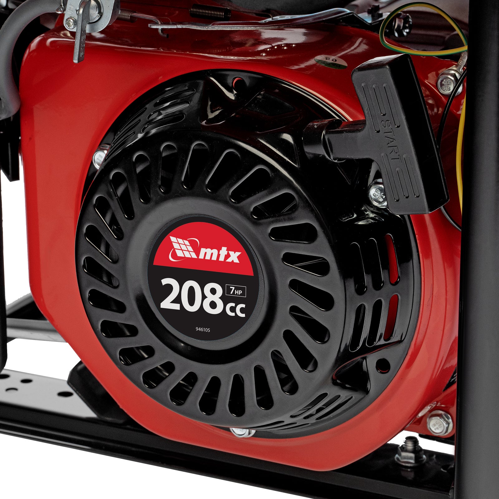 Бензинов генератор RS-3000, 2,2 kW, 230V, ръчен стартер// MTX