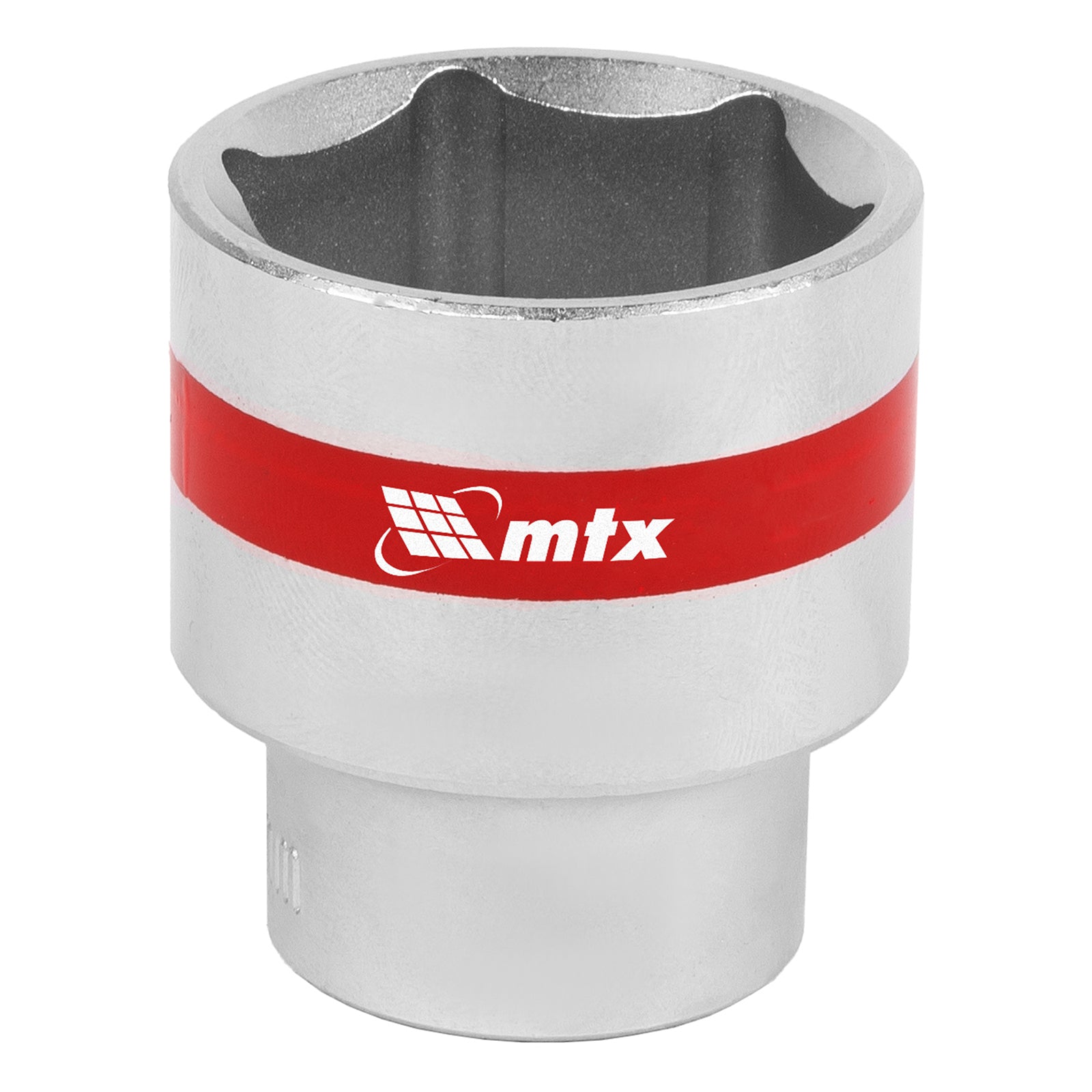 Вложка, 1/2", 30 мм, шестостенна, CrV, хромирана MTX