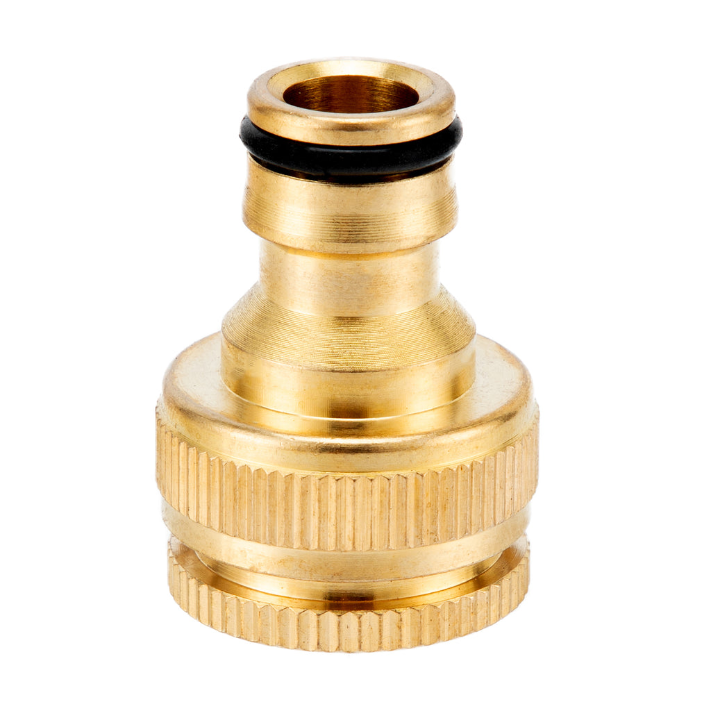 Адаптер за кран, вътрешна резба 1/2"-3/4", месингов Palisad